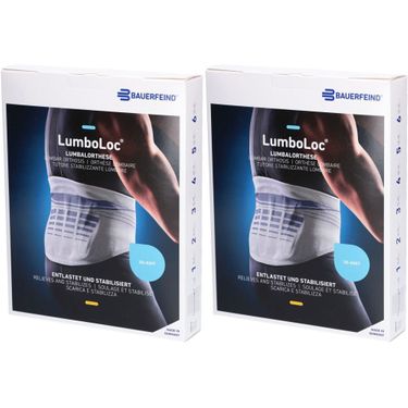 BAUERFEIND® LumboLoc® Rückenorthese Größe 3 Titan 2x1 St - Redcare Apotheke