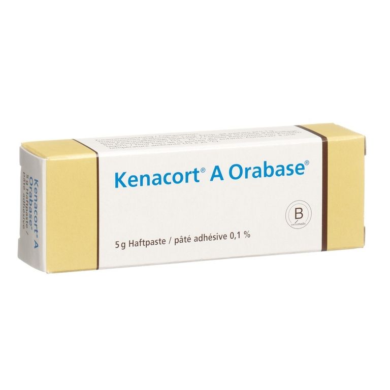 KENACORT A Orabase Haftpaste 0.1 % Tb 5 g - Redcare Apotheke