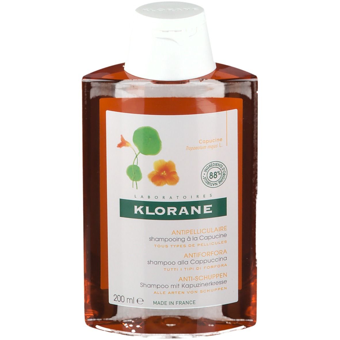 KLORANE Antipelliculaire shampooing à la Capucine