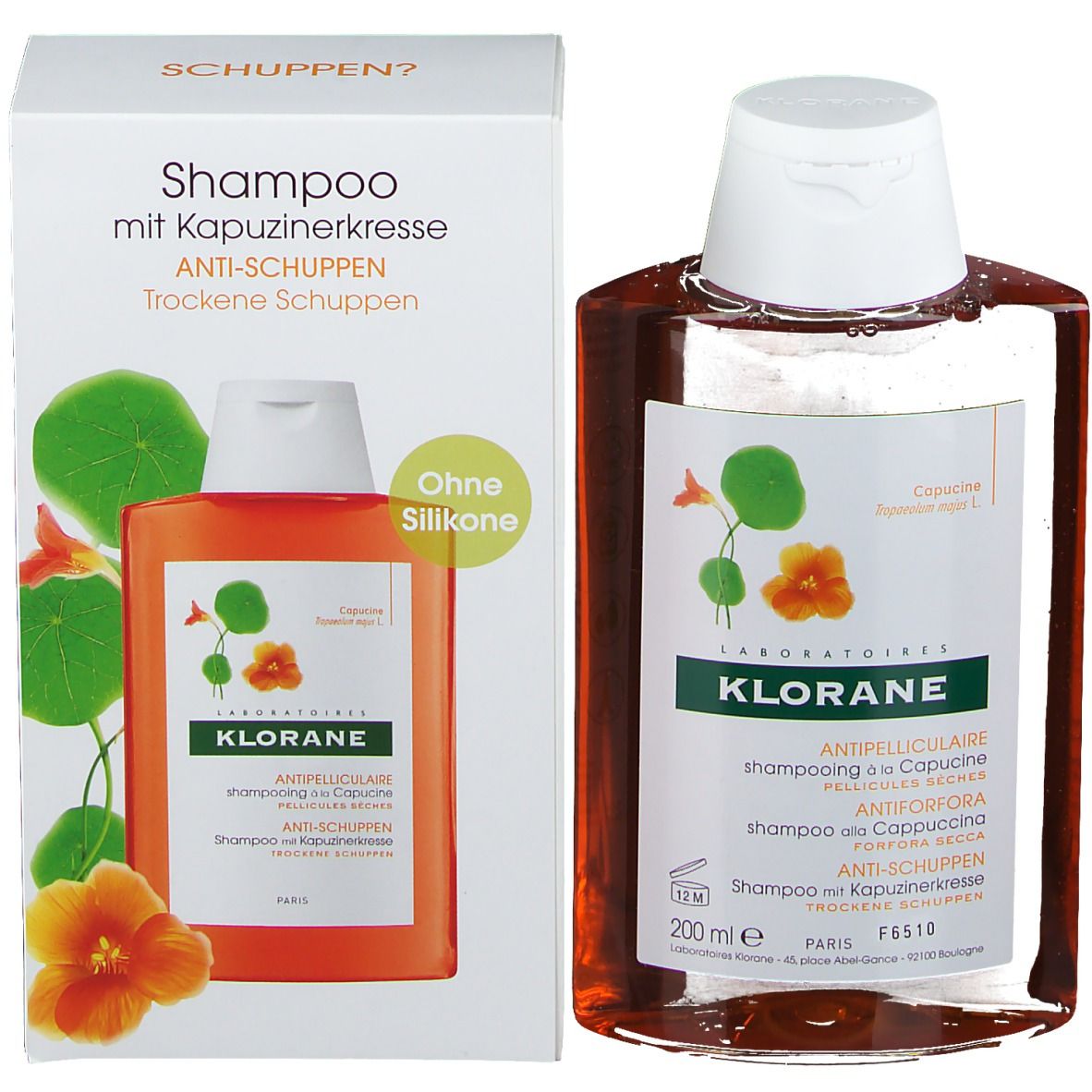 KLORANE Antipelliculaire shampooing à la Capucine