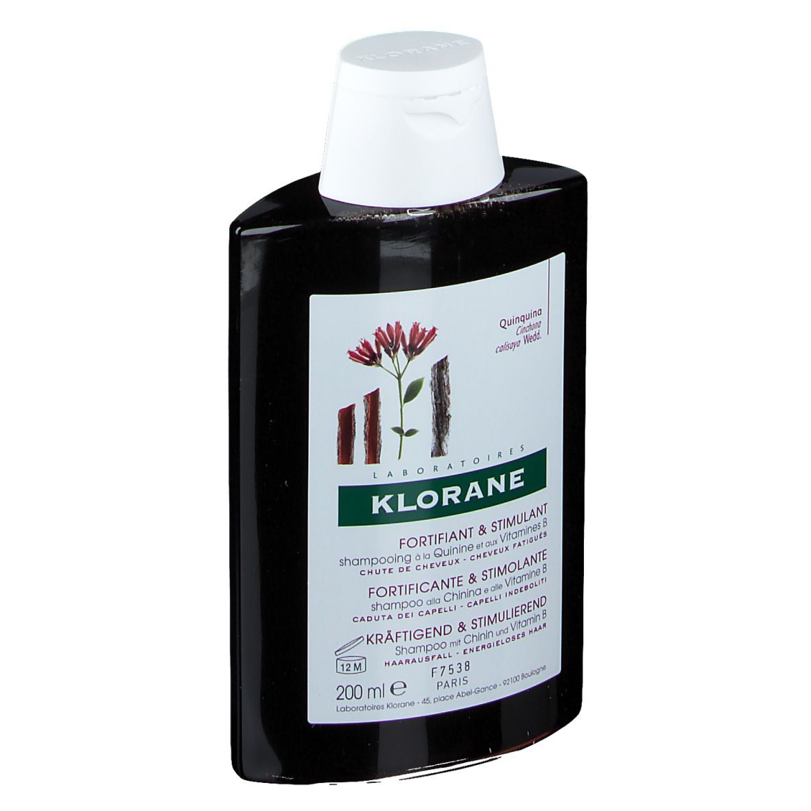 KLORANE Fortifiant & Stimulant Shampooing à la Quinine et aux Vitamine B