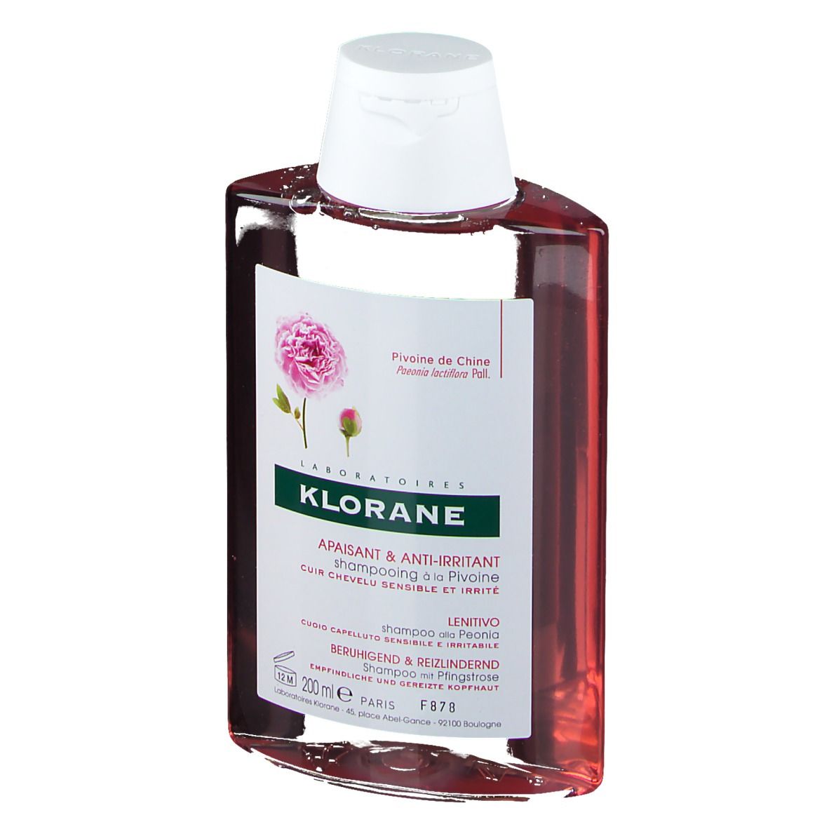 Klorane Apaisant & Anti-Irritant Shampooing à la Pivoine