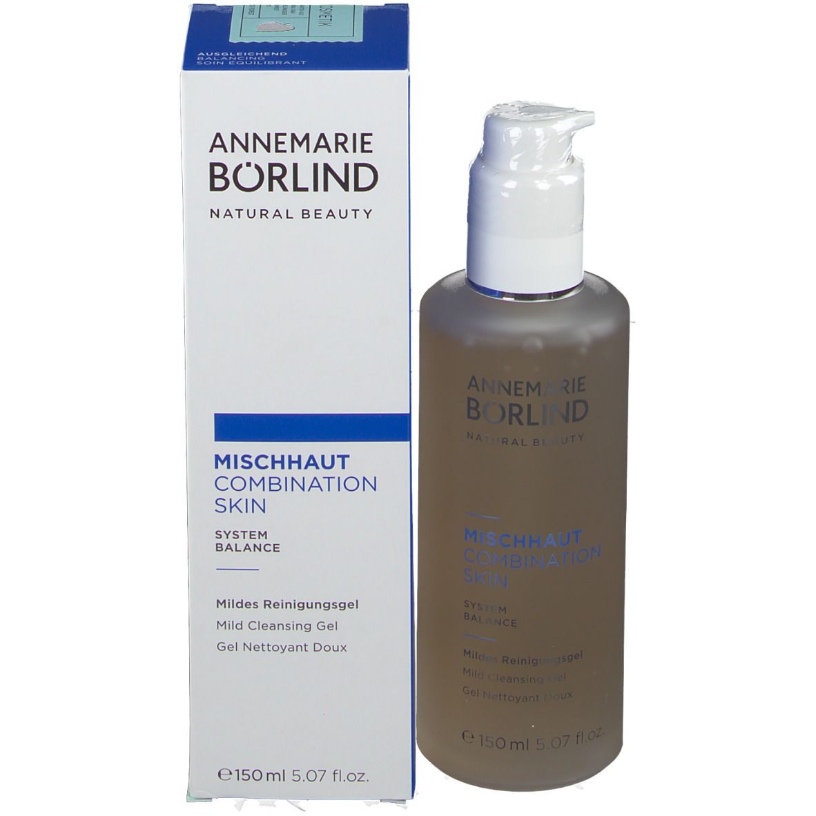 BILAN DU SYSTÈME DE COMBINAISON DE PEAU BÖRLIND MISCHHAUT BALANCE Gel nettoyant doux