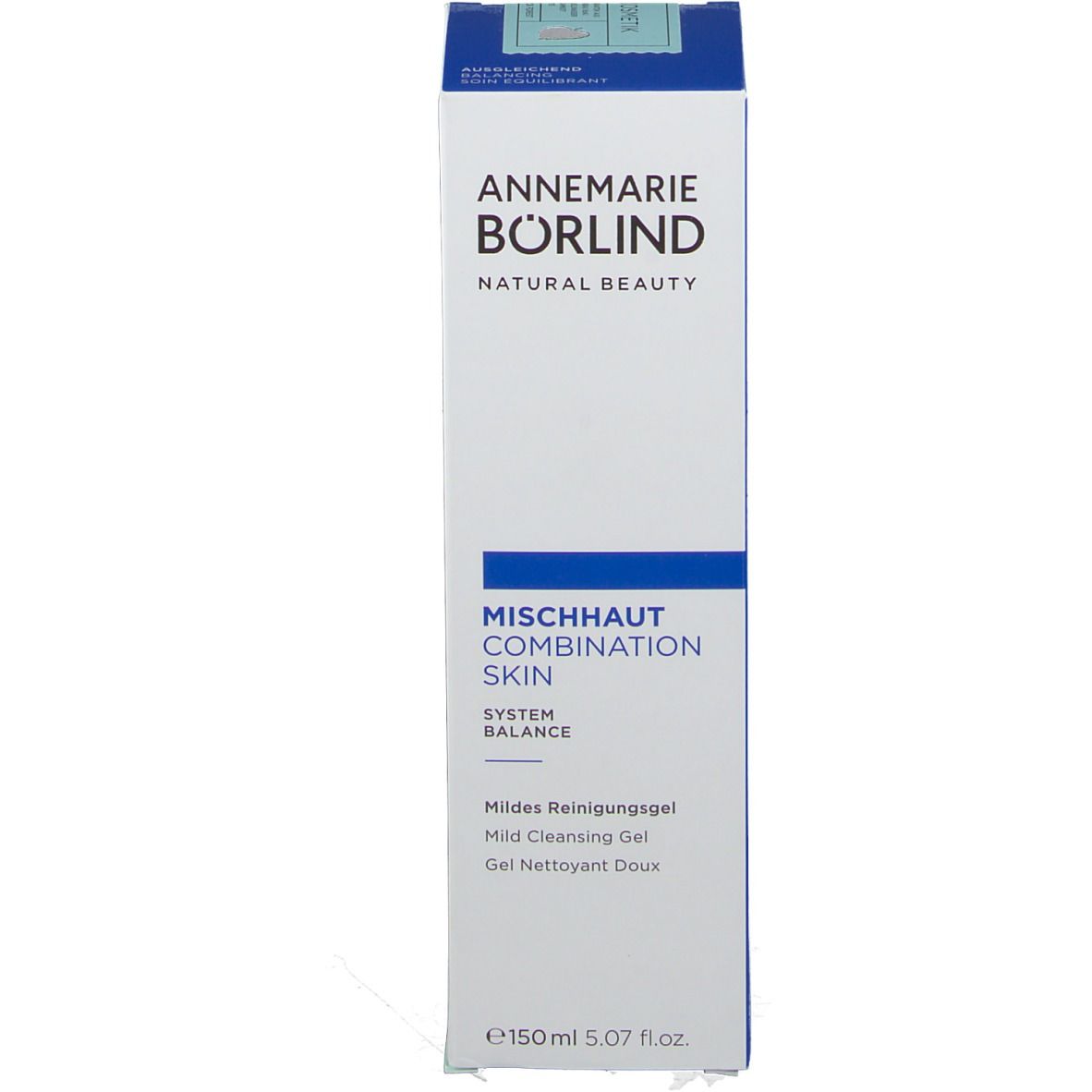 BILAN DU SYSTÈME DE COMBINAISON DE PEAU BÖRLIND MISCHHAUT BALANCE Gel nettoyant doux