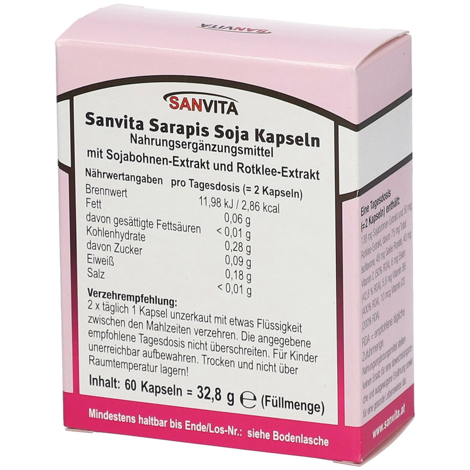 SANVITA Saraois Soja Kapseln
