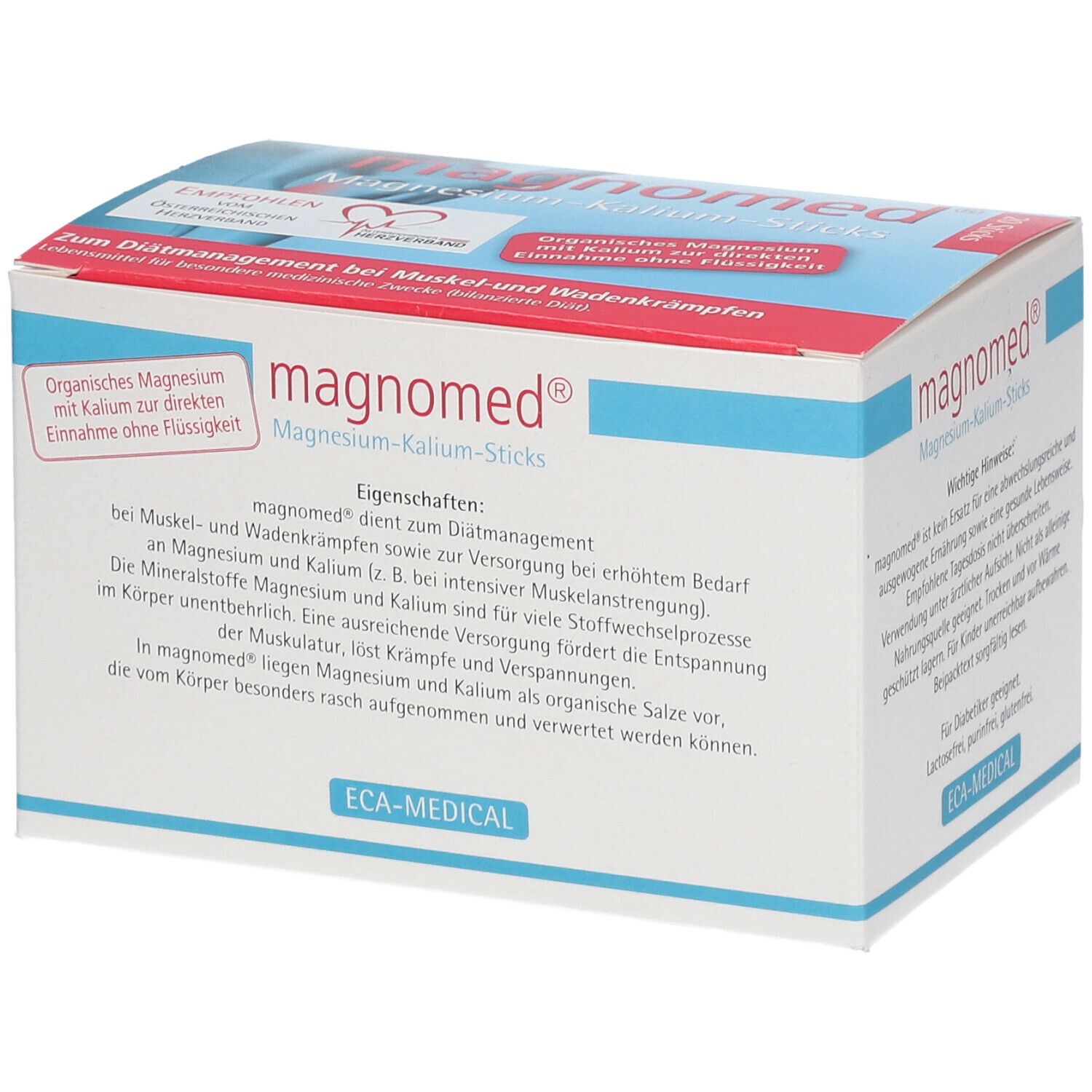 ECA-MEDICAL Magnomed® Magnésium et Potassium