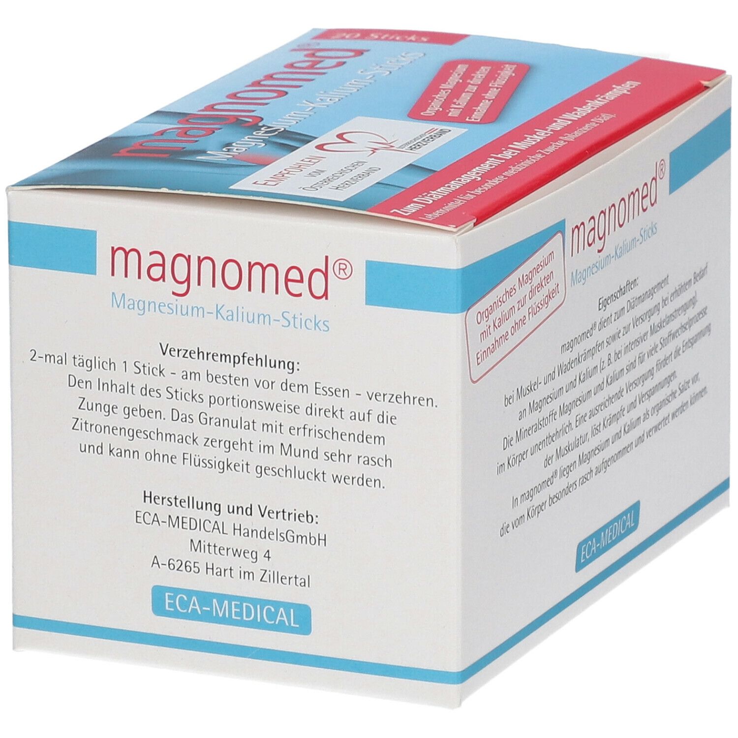 ECA-MEDICAL Magnomed® Magnésium et Potassium