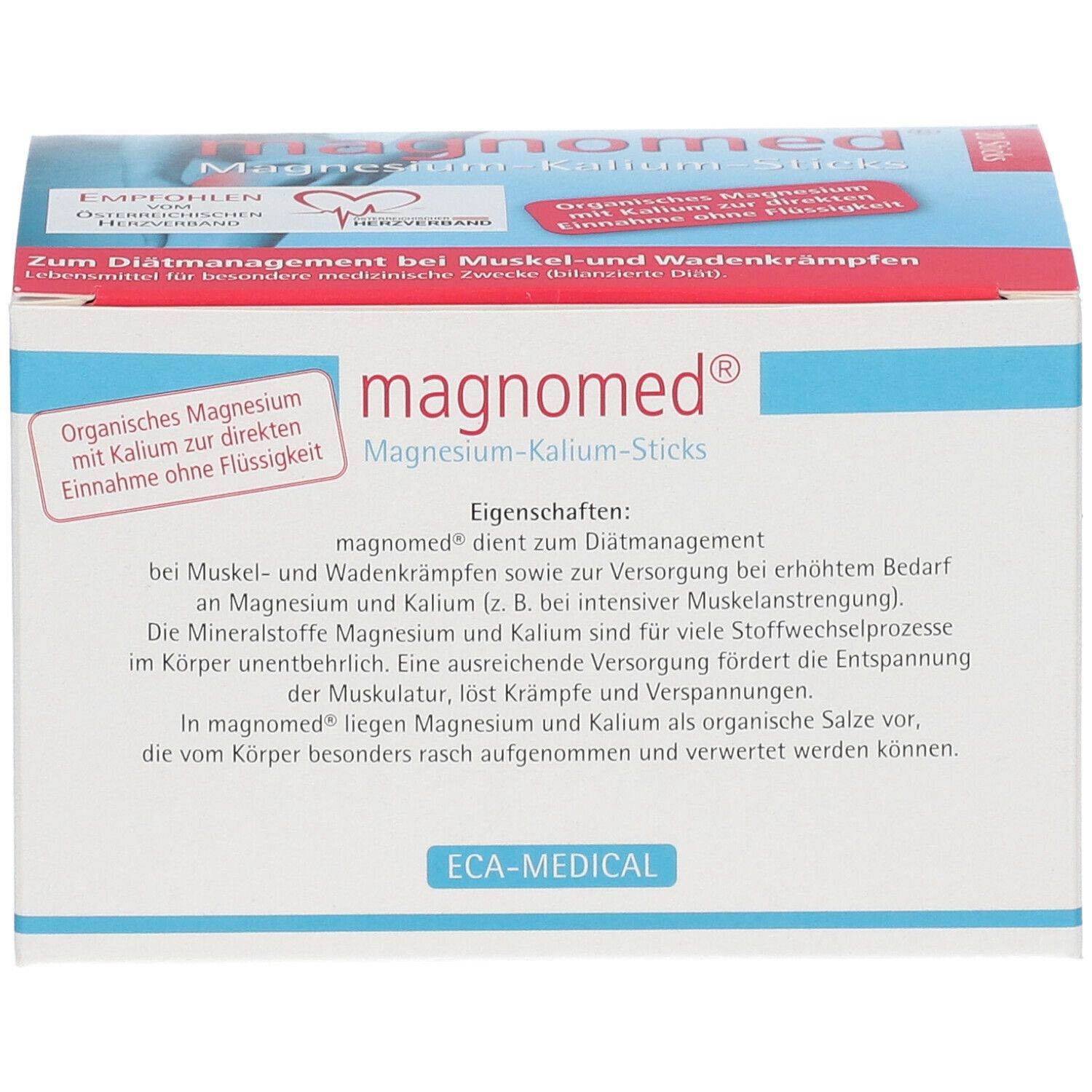 ECA-MEDICAL Magnomed® Magnésium et Potassium