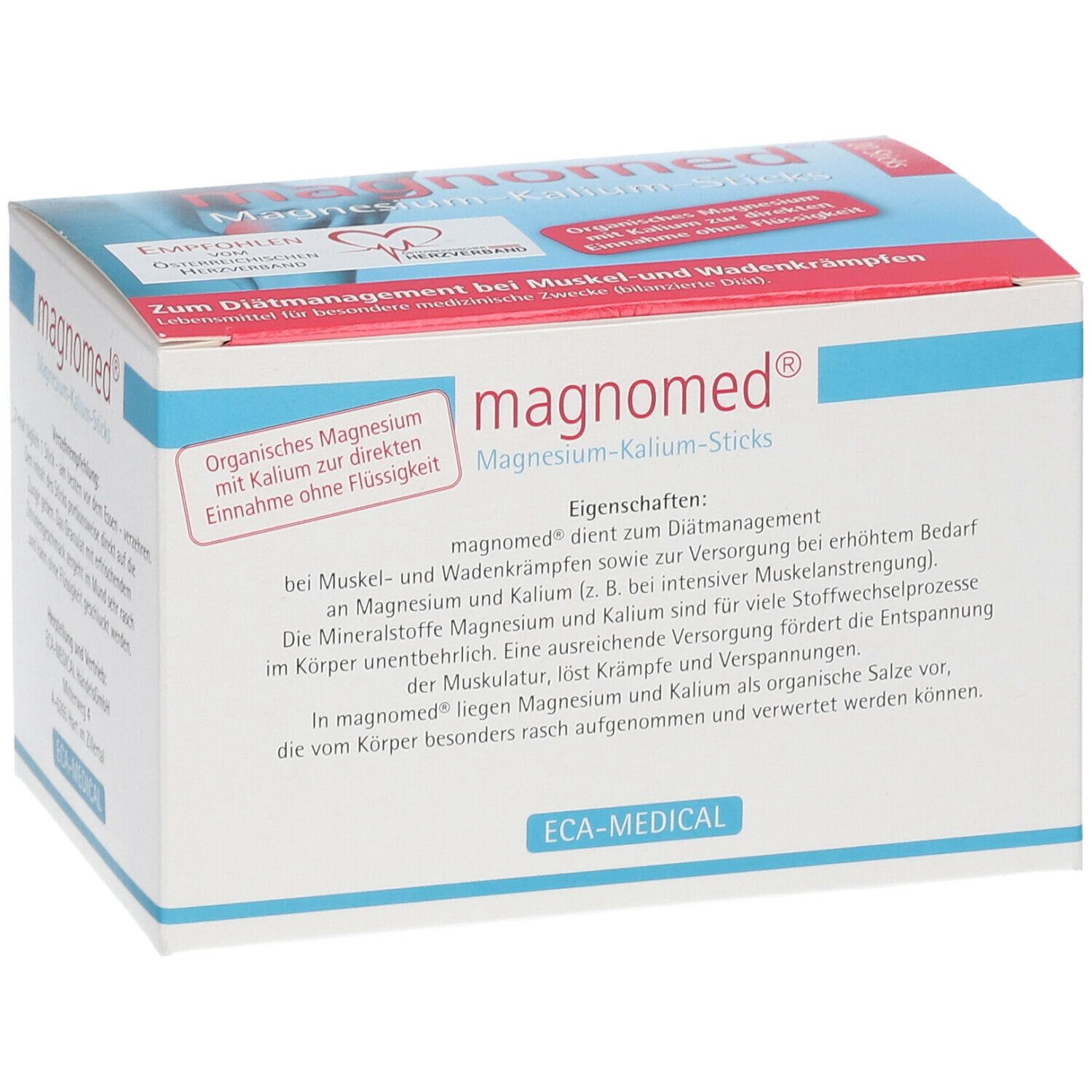 ECA-MEDICAL Magnomed® Magnésium et Potassium