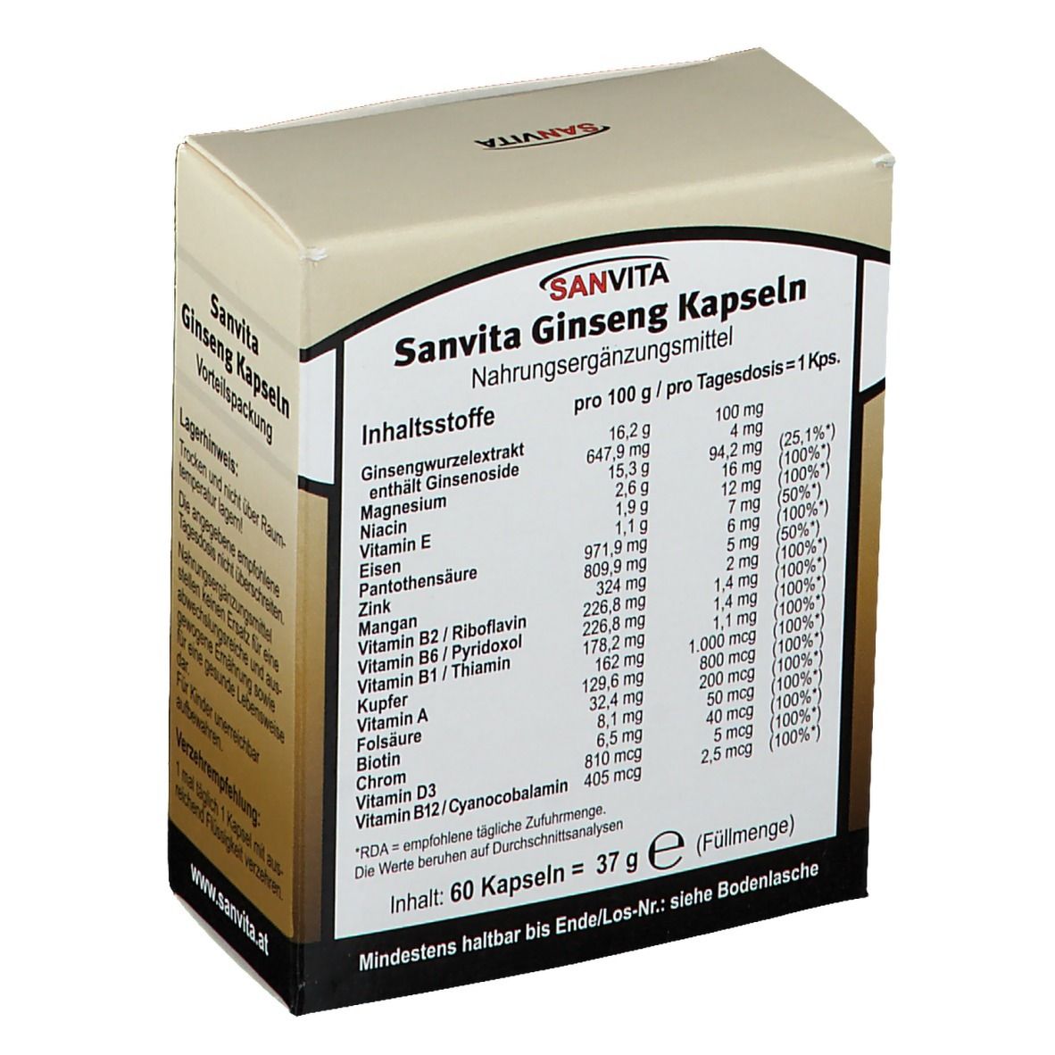 SANVITA Ginseng Vorteilspackung