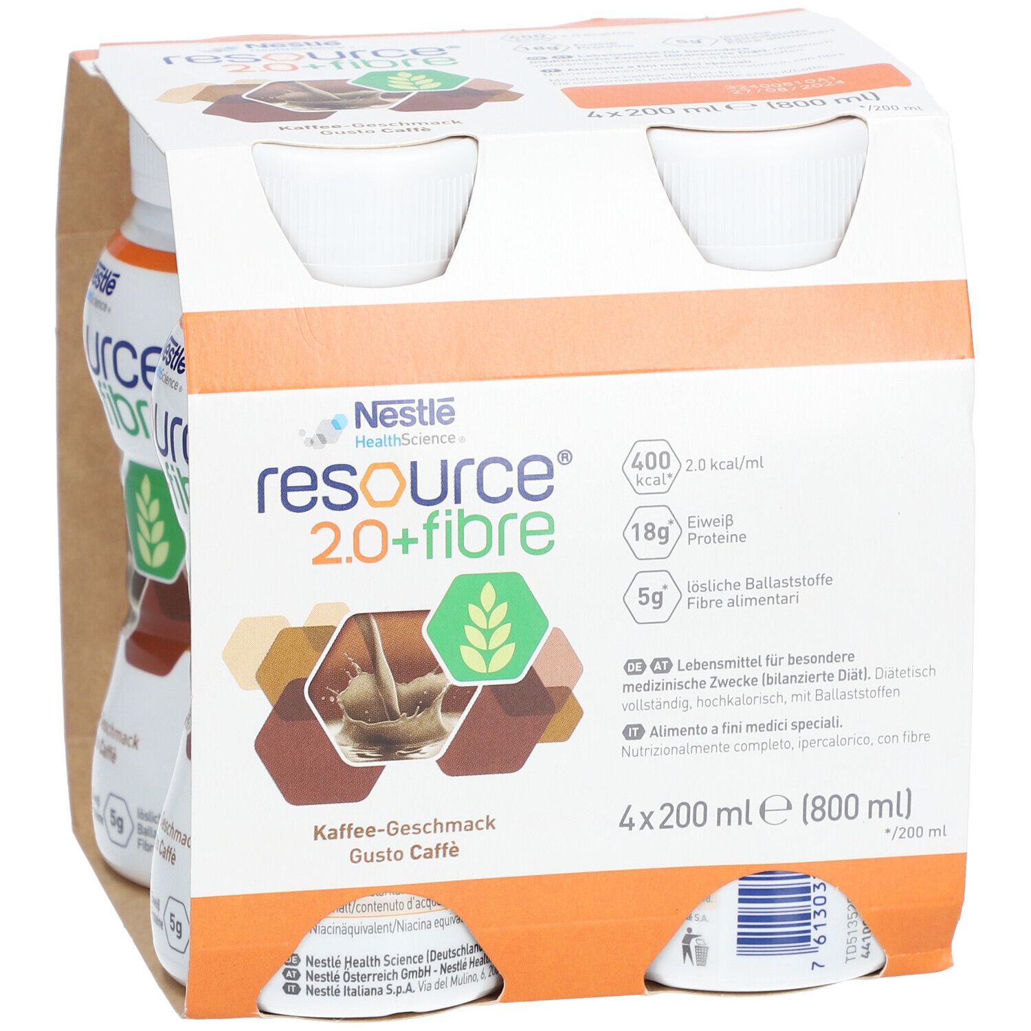 NESTLE Resource 2.0+fibre Café