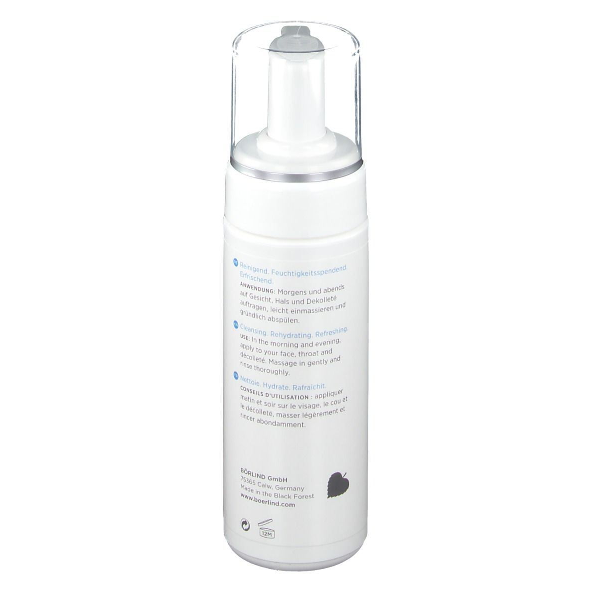 ANNEMARIE BÖRLIND AQUA NATURE SYSTEM HYDRO Mousse nettoyante rafraîchissante