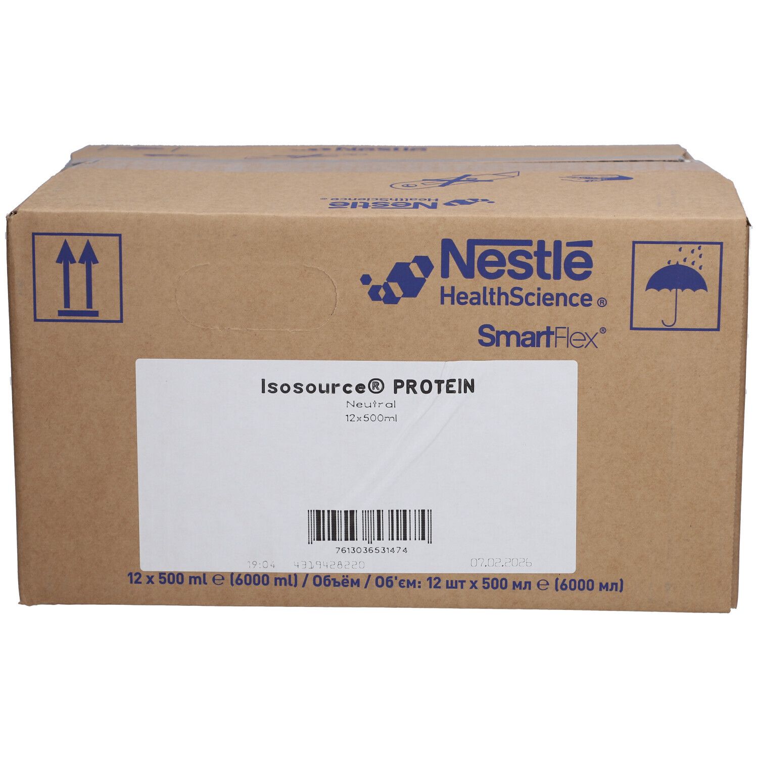 Isosource® Protein - Alimentation par sonde ou à boire, hautement calorique et riche en protéines