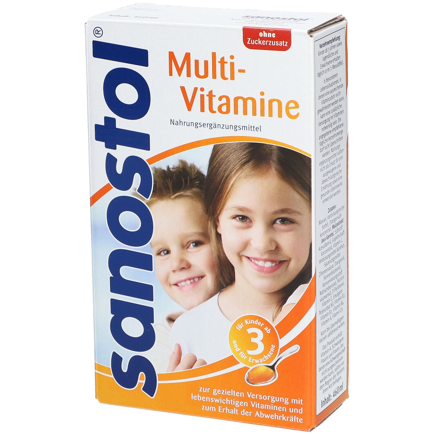 SANOSTOL® Jus multivitaminé sans sucre