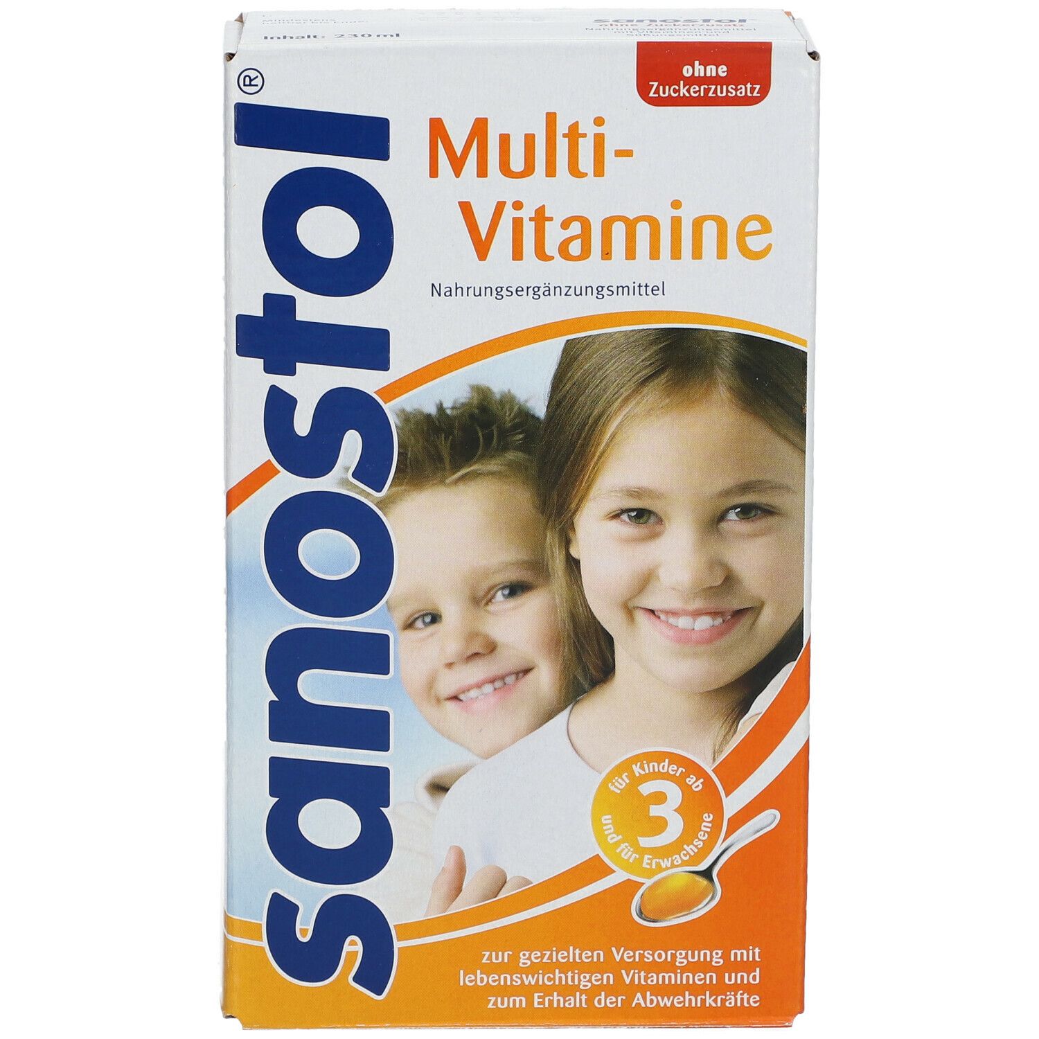 SANOSTOL® Jus multivitaminé sans sucre