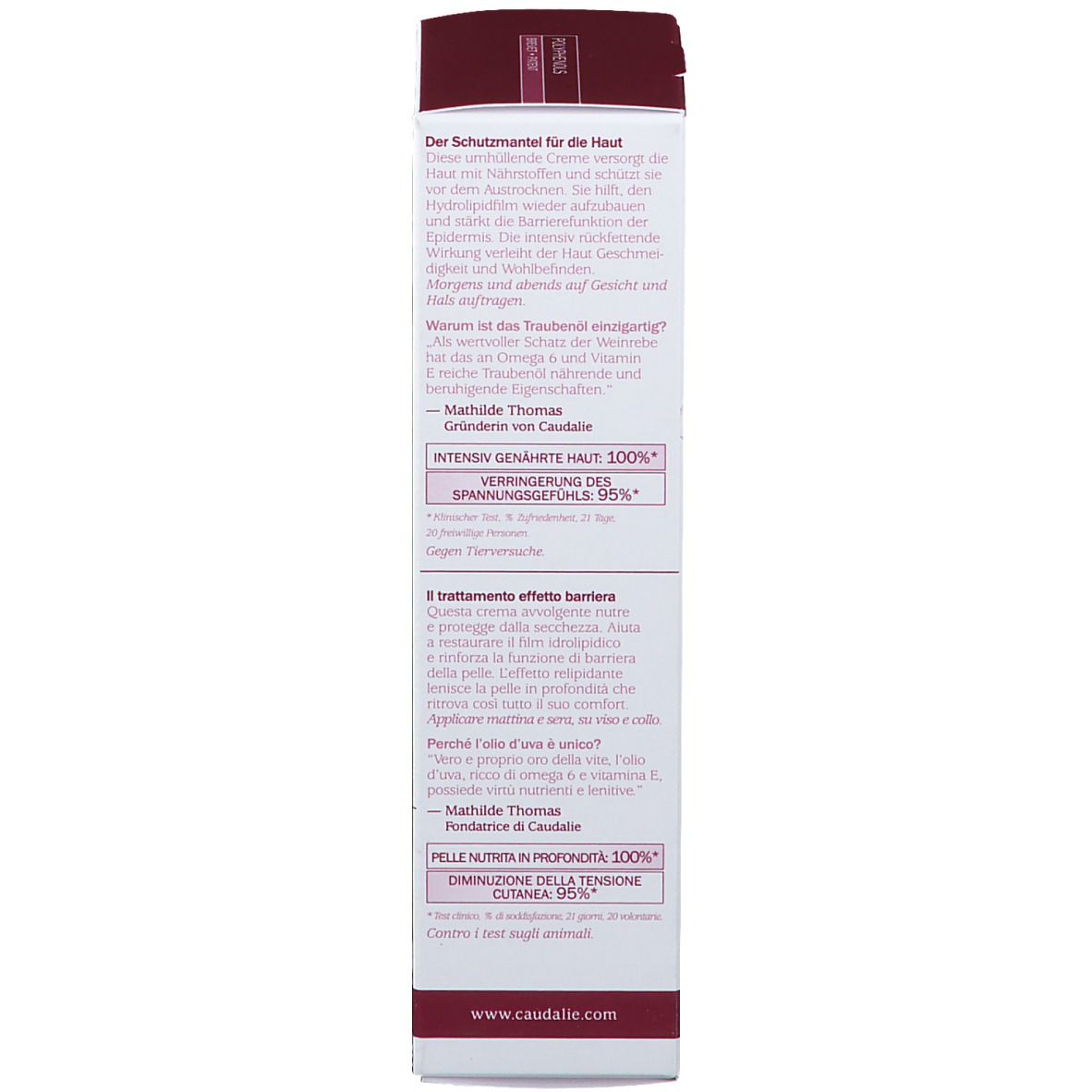 CAUDALIE Vinosource stark nährende samtige Creme