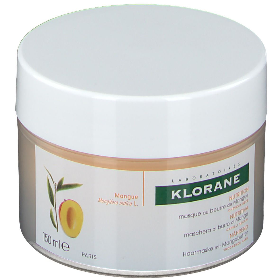KLORANE Haarmaske mit Mangobutter
