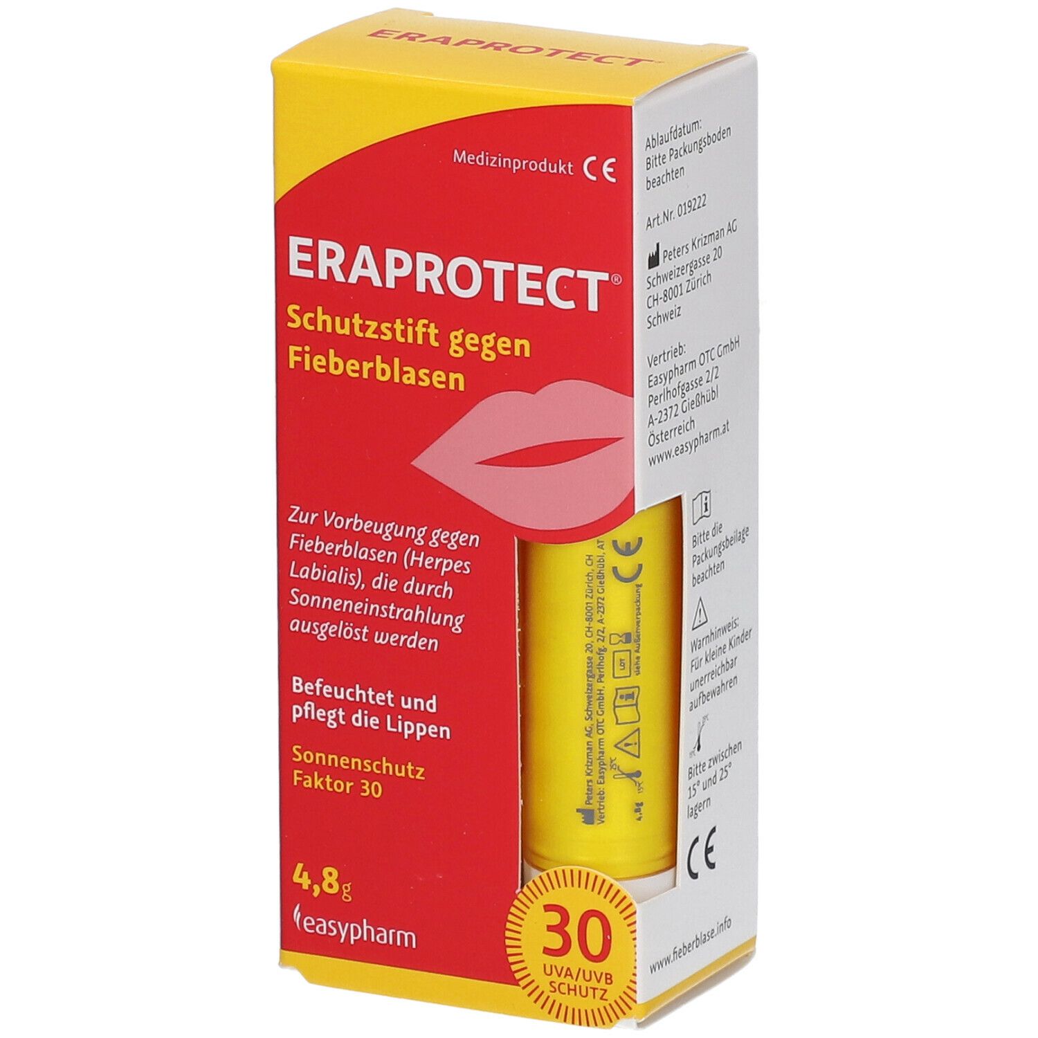 ERAPROTECT® Schutzstift gegen Fieberblasen SPF 30
