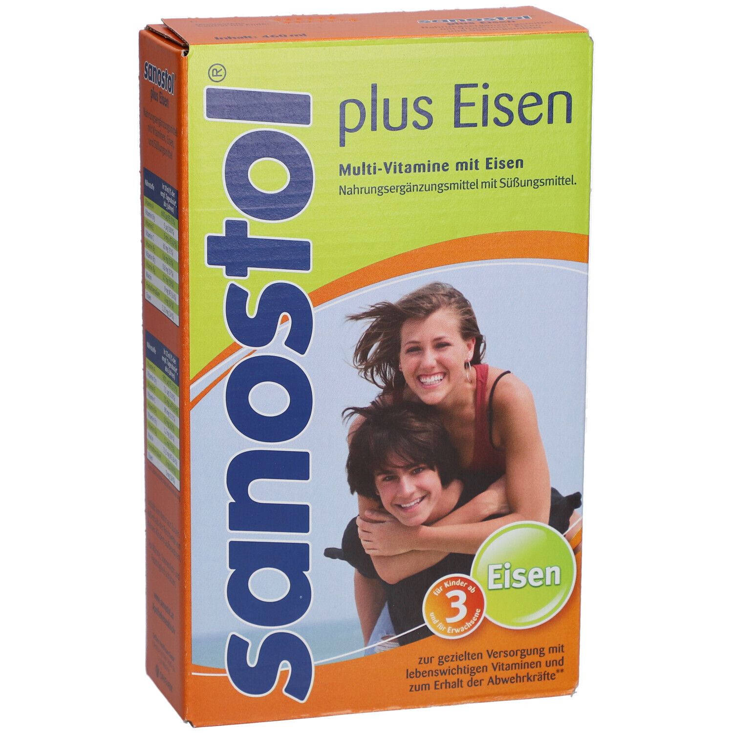 sanostol® multi-vitamines + fer