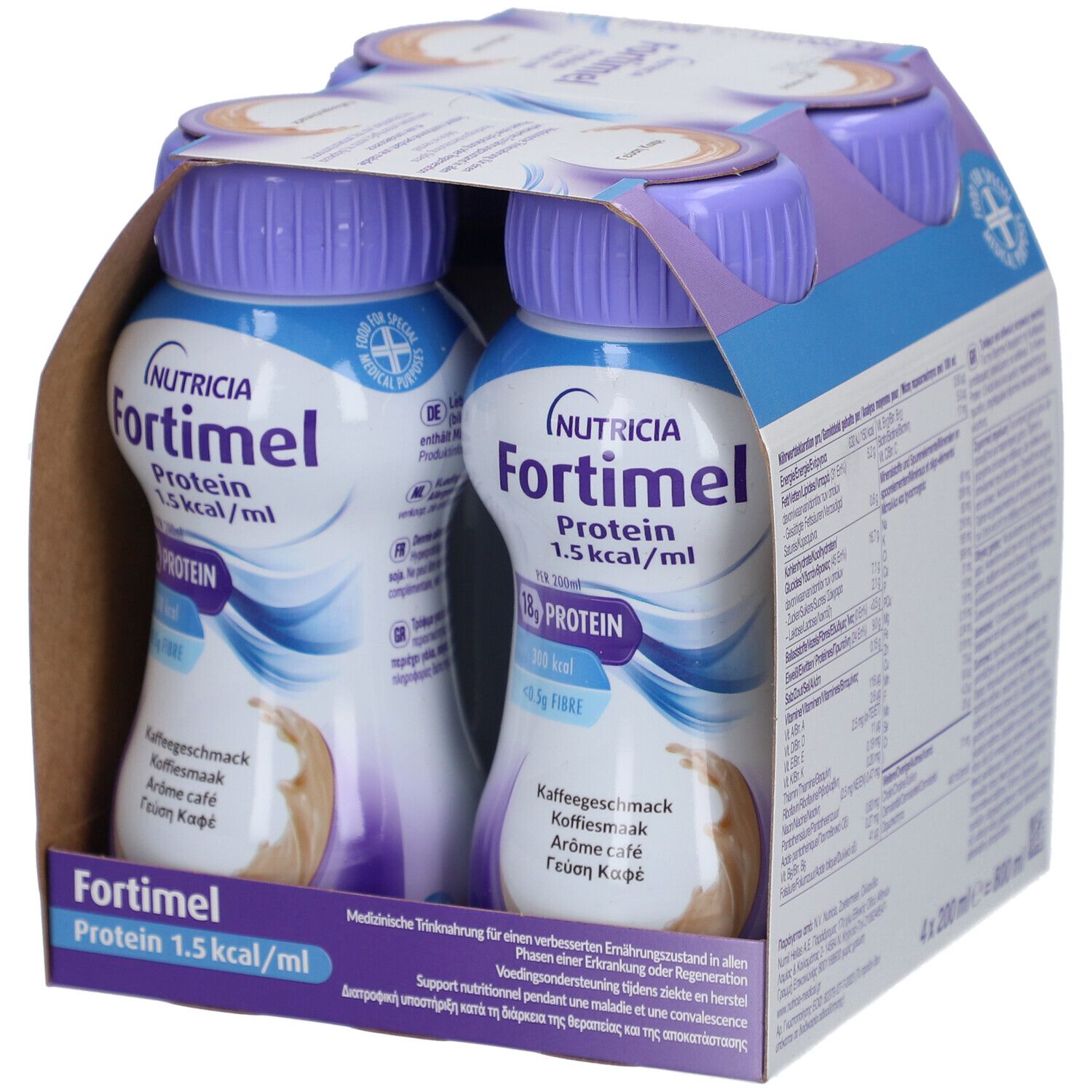Fortimel Protein 1.5 kcal Kaffee – Hochkalorische Eiweiß-Trinknahrung