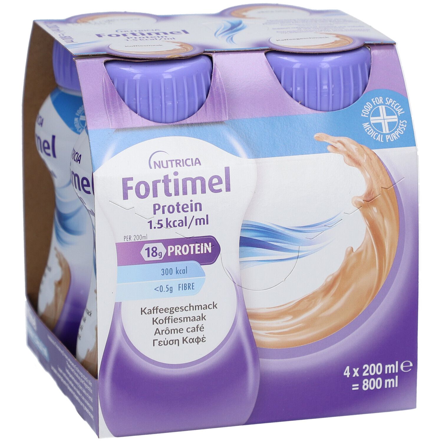 Fortimel Protein 1.5 kcal Kaffee – Hochkalorische Eiweiß-Trinknahrung