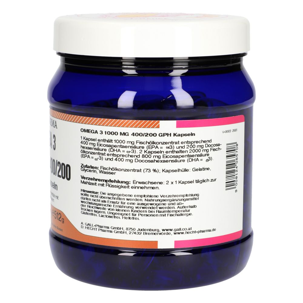 Boîte bleue avec couvercle blanc. Dos avec informations sur le produit. Texte en allemand.