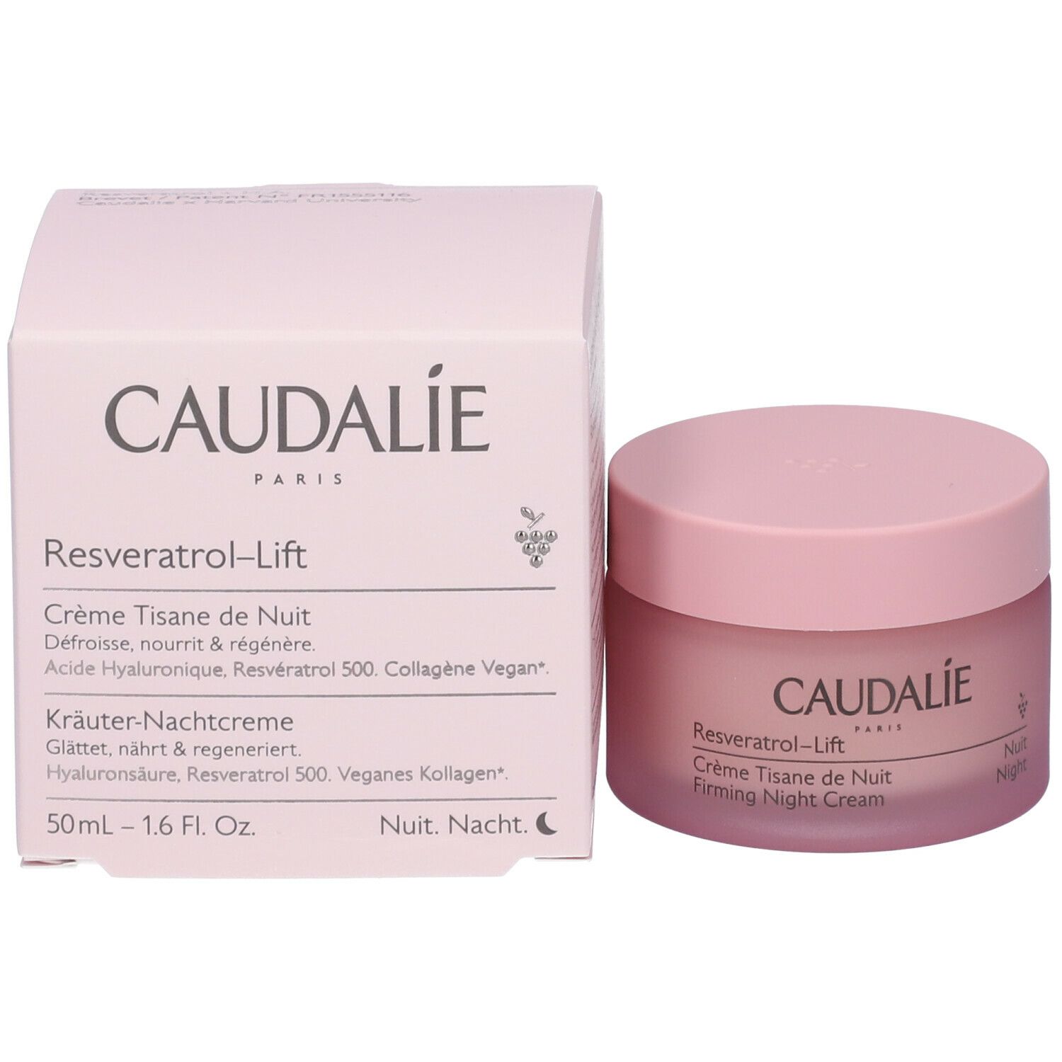 CAUDALIE Resveratrol Crème de nuit aux herbes
