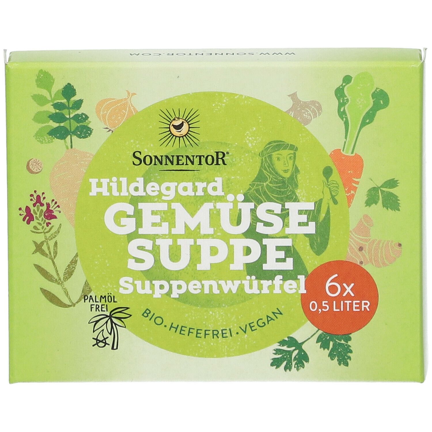 SonnentoR® Soupe de légumes sans sucre en cubes