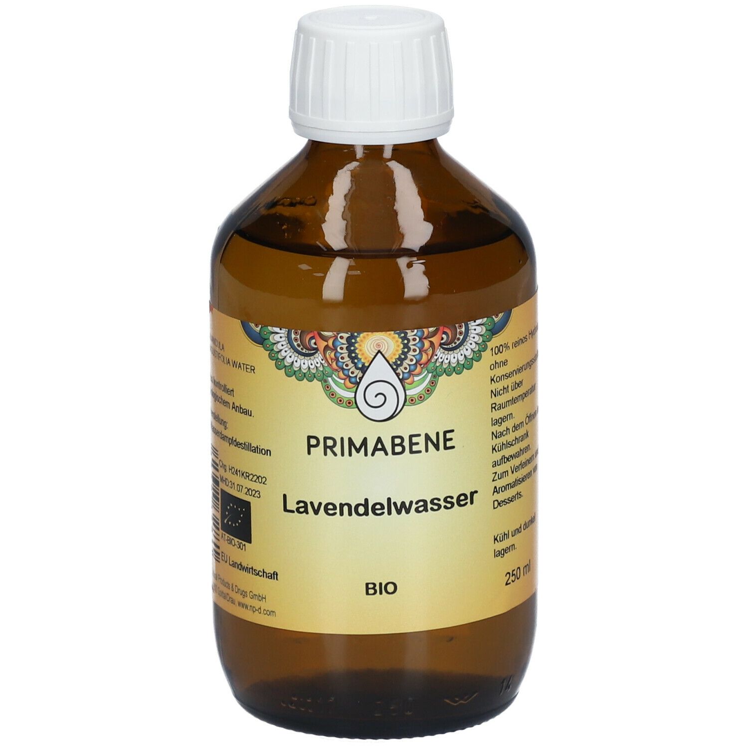 PRIMABENE Lavendelwasser BIO