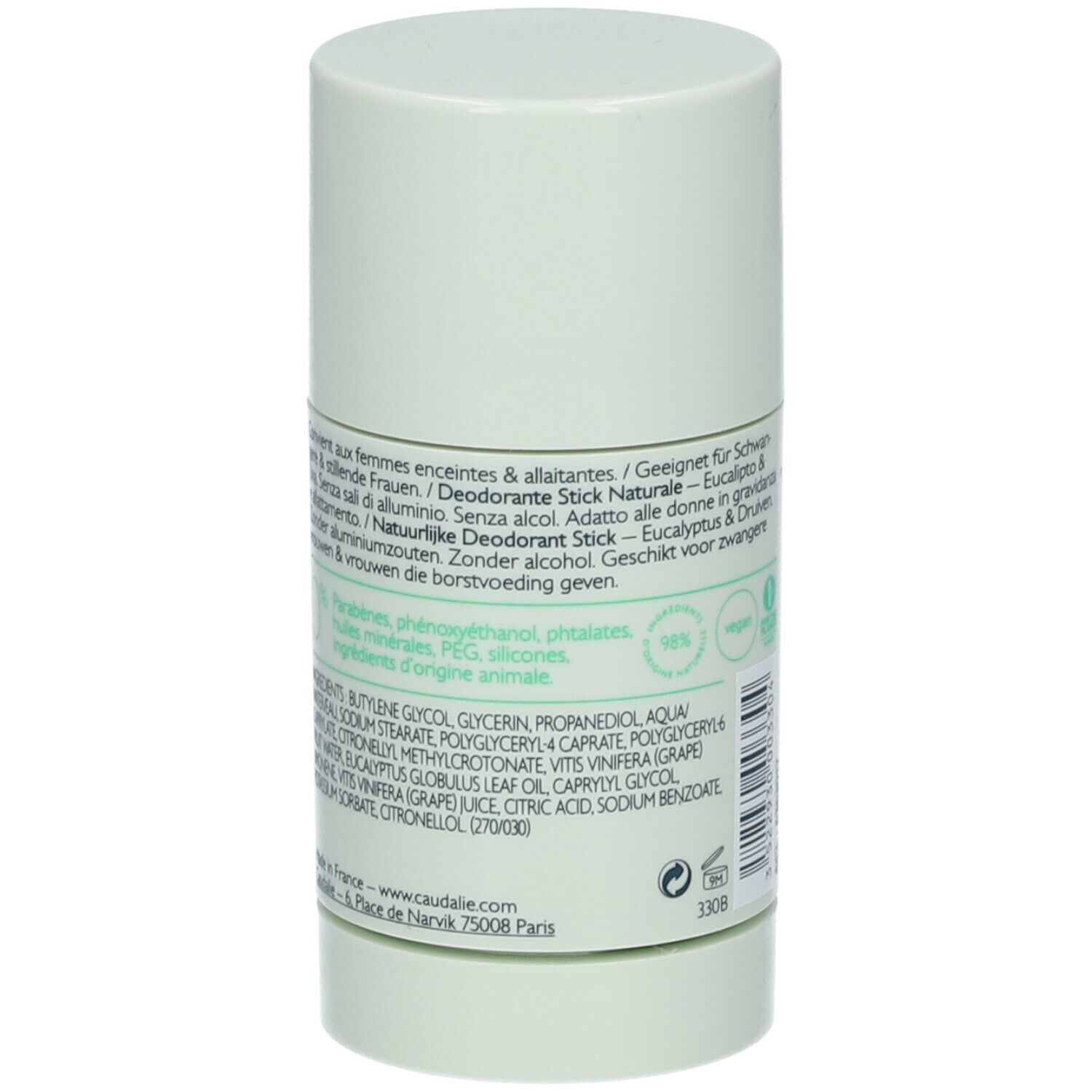 CAUDALIE Vinofresh Déodorant naturel en stick