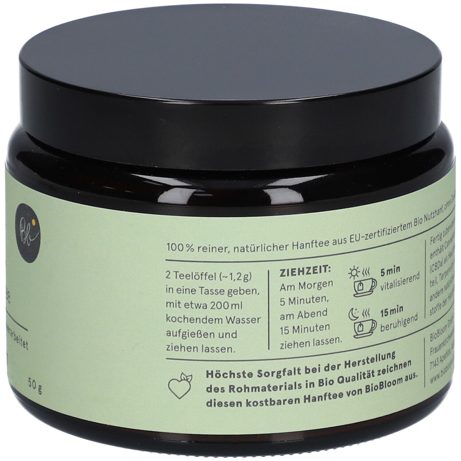 Natural Products Bio Hanftee