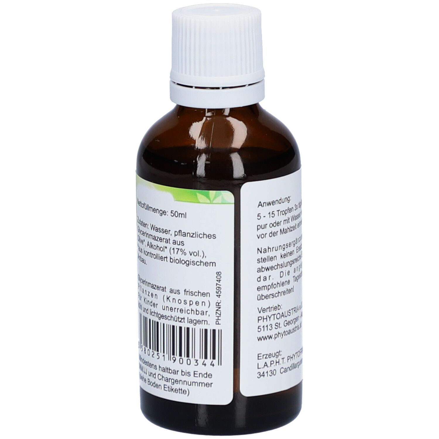 PHYTOAUSTRIA Macérat Gemmo Olive