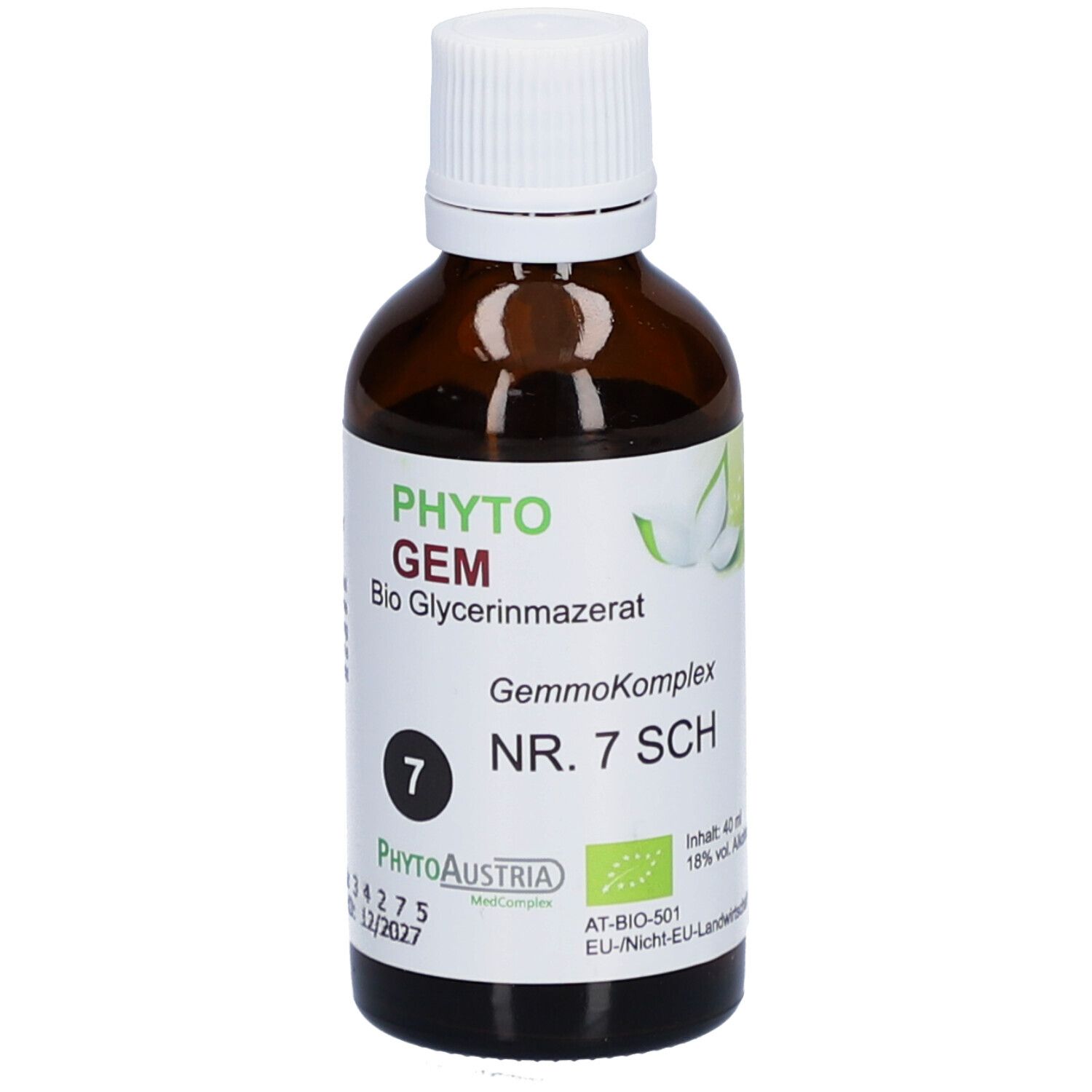 PHYTOAUSTRIA Gemmo Macérat de géant séquoia - gemmothérapie pour la vitalité et la santé masculine