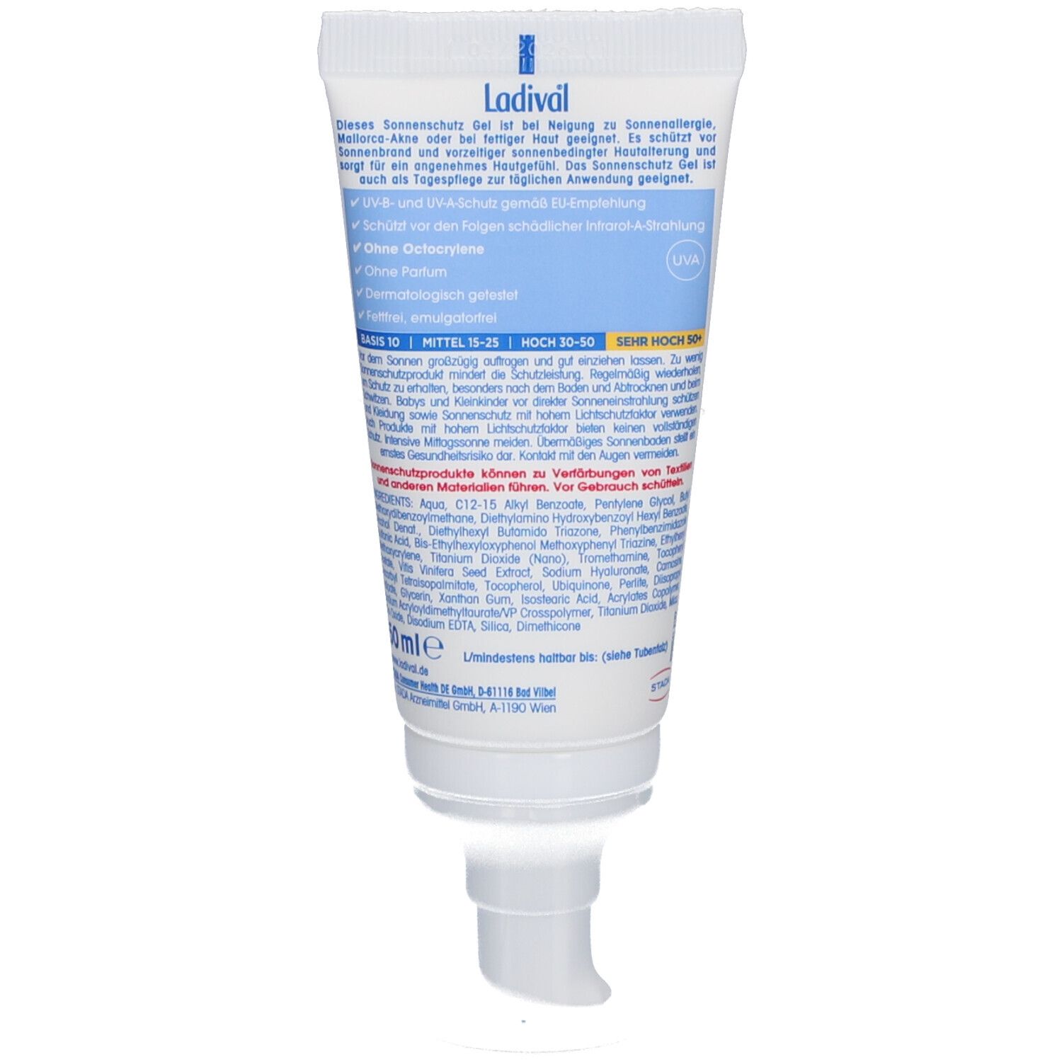 LADIVAL Sonnenschutz-Gel Für Allergische Haut