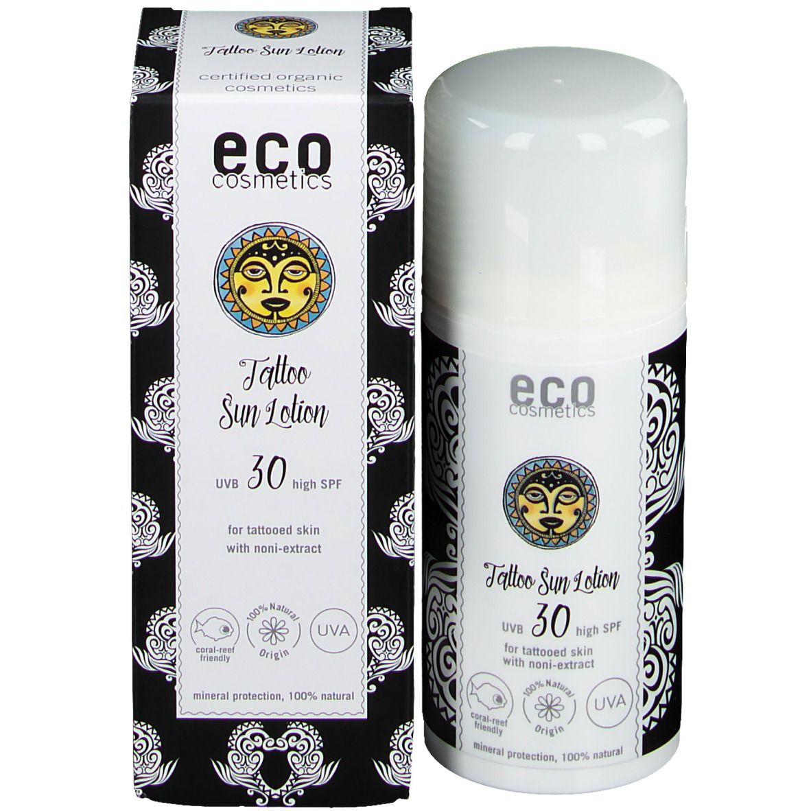 eco cosmetics Tattoo Lotion solaire SPF 30