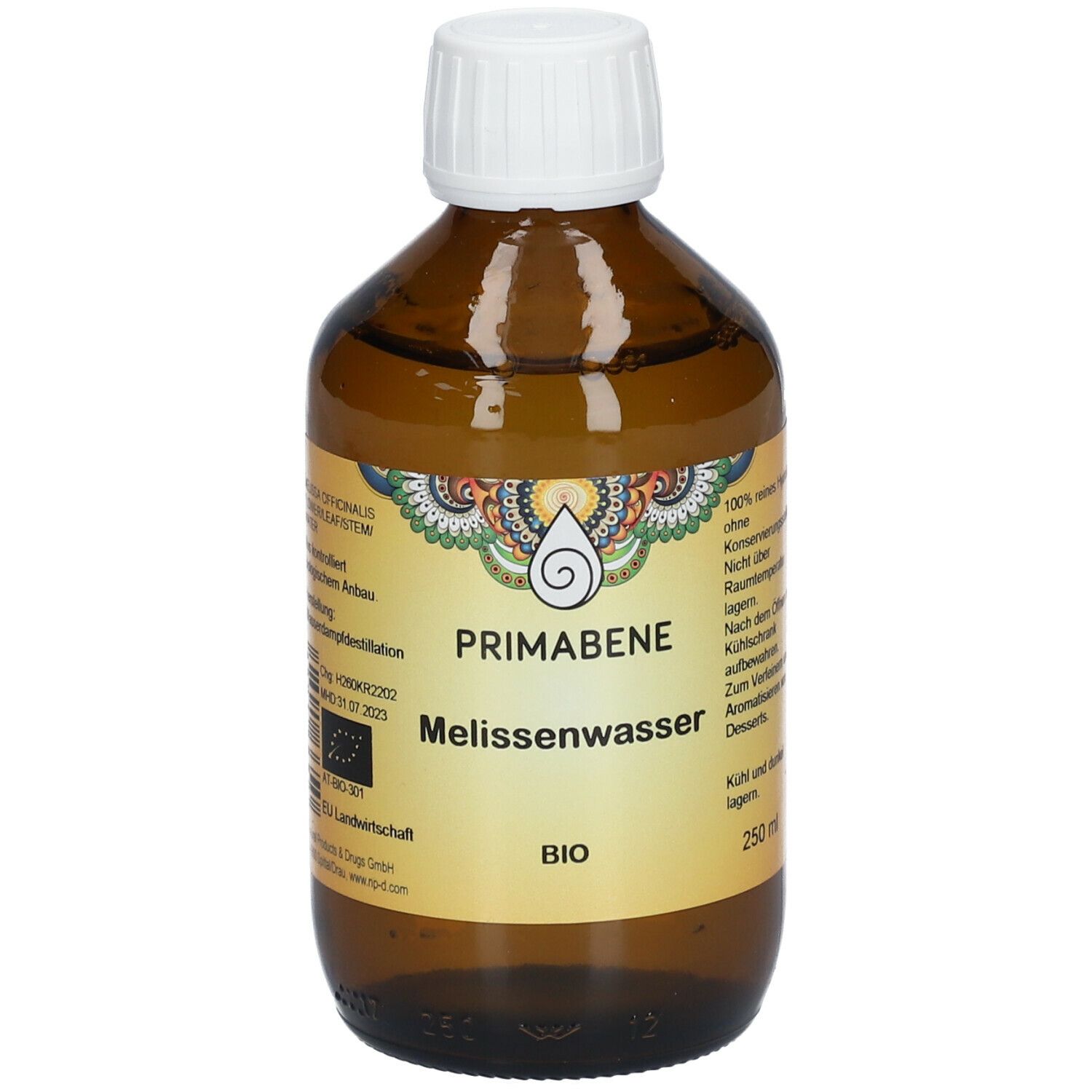 PRIMABENE Eau de mélisse BIO