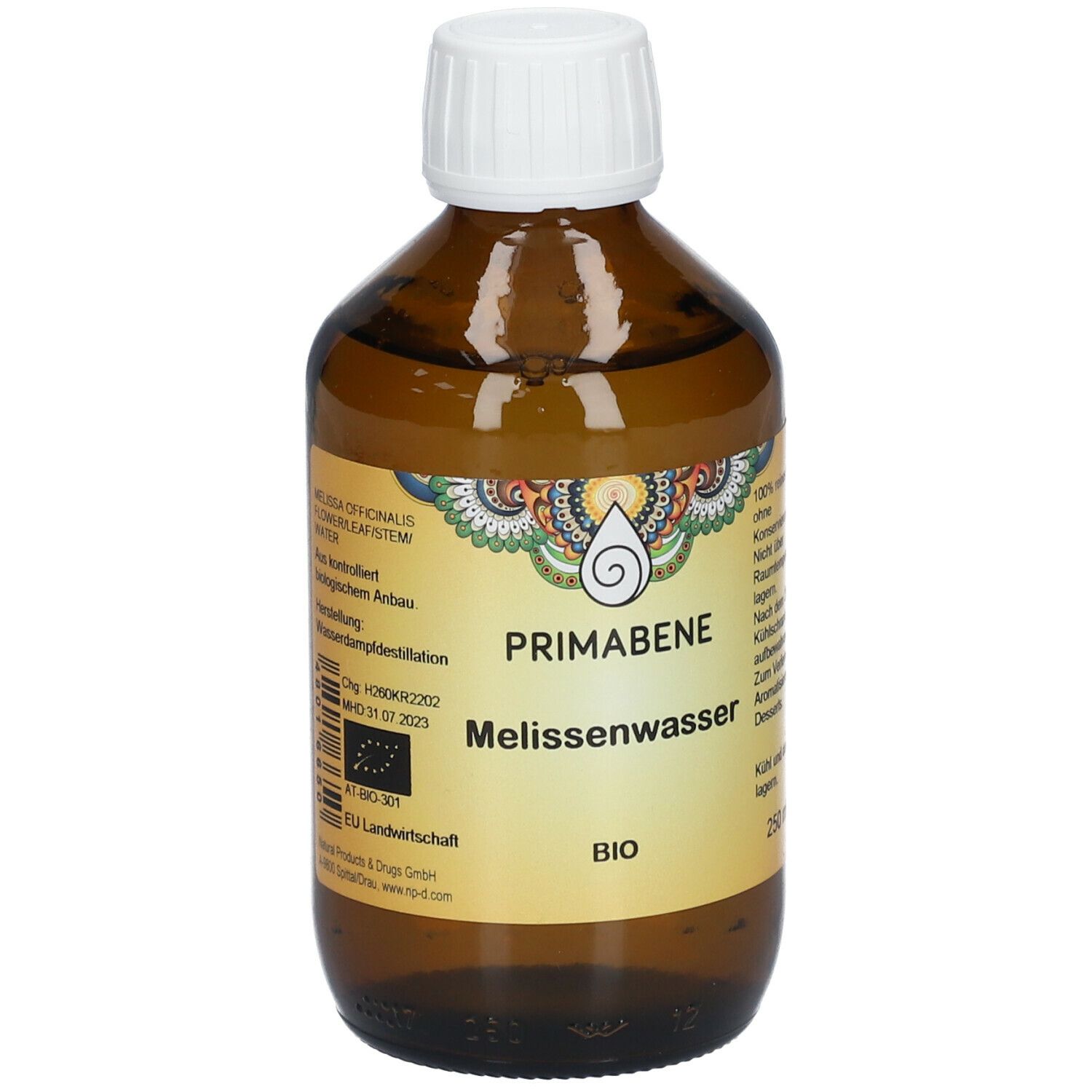 PRIMABENE Eau de mélisse BIO