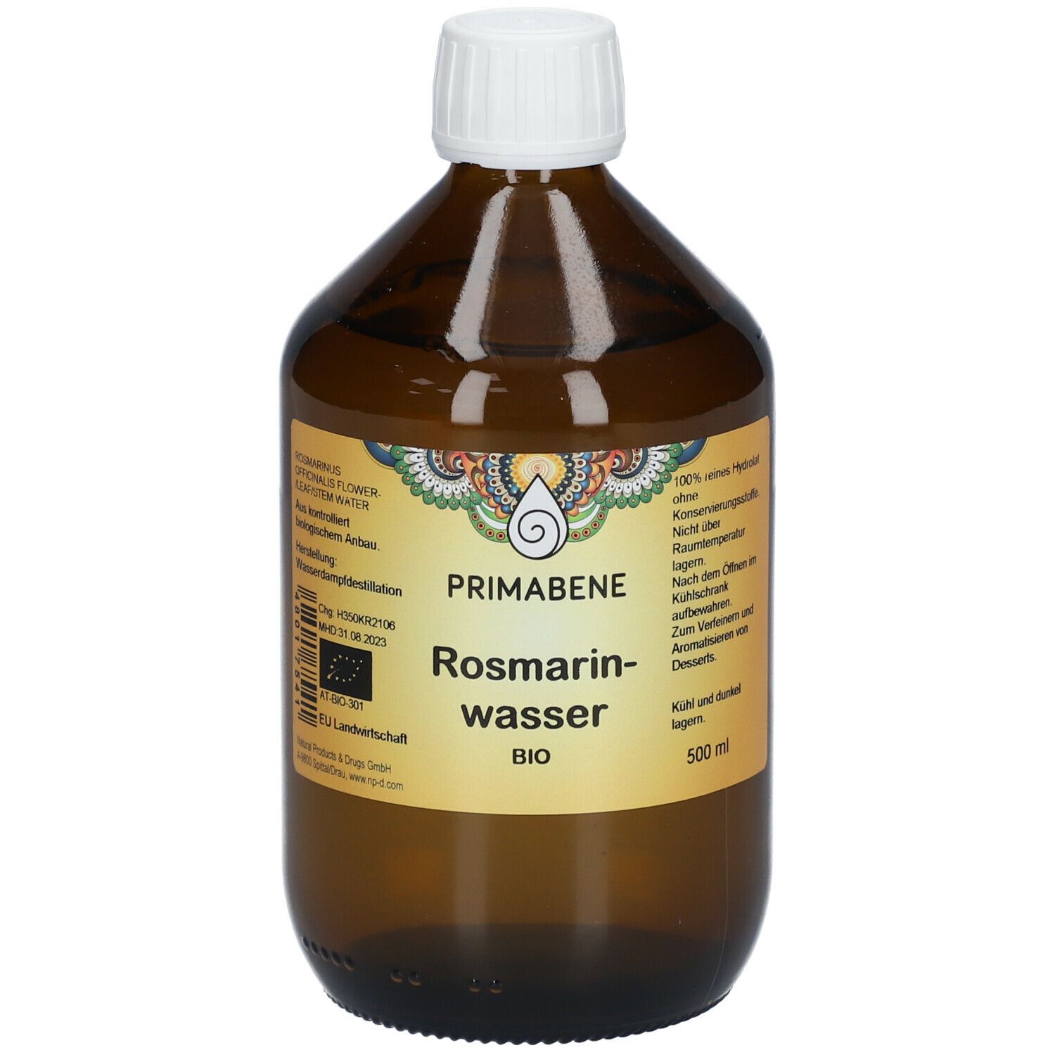 PRIMABENE Eau de romarin BIO