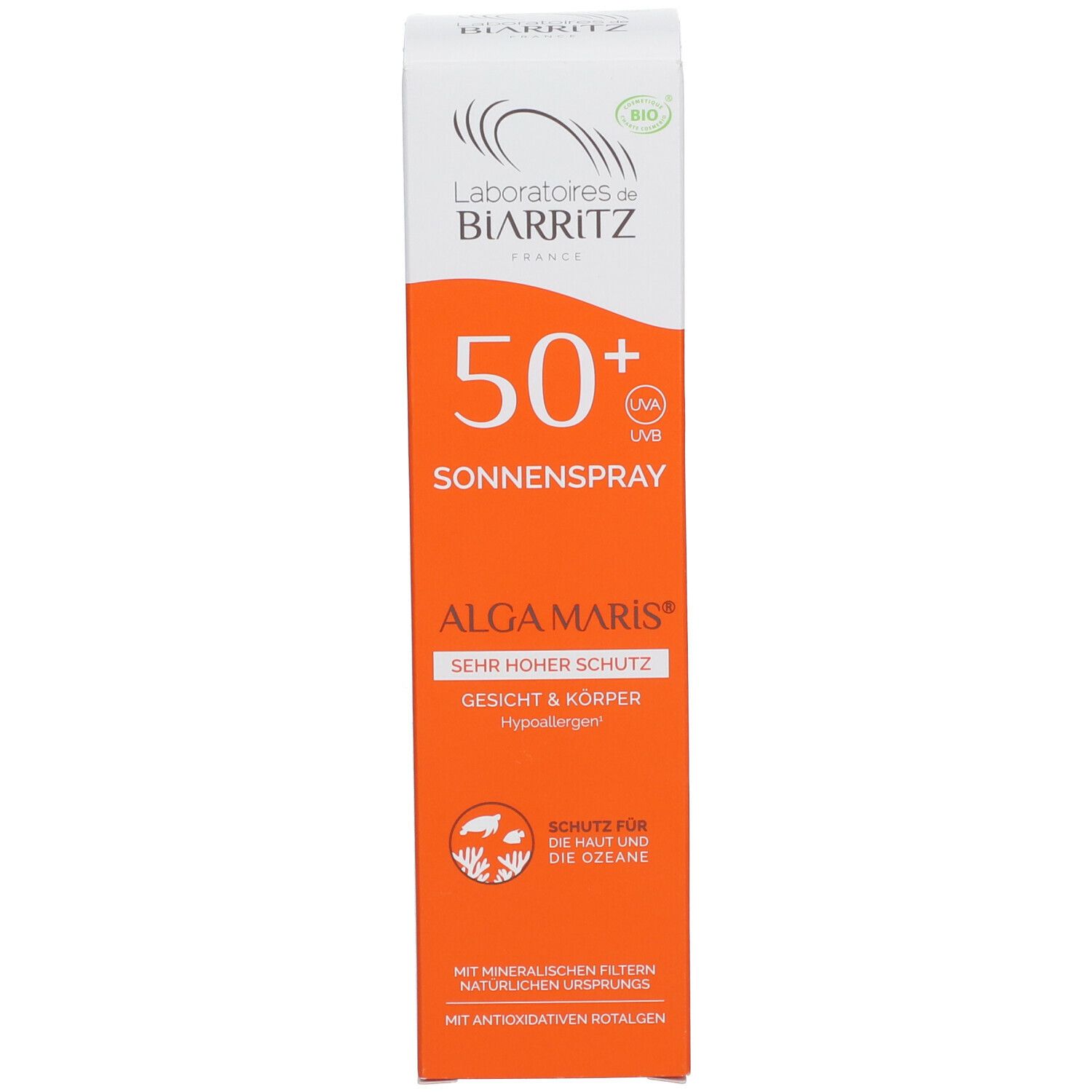 Laboratoires de BIARRITZ ALGA MARIS Bio Spray Solaire SPF 50+