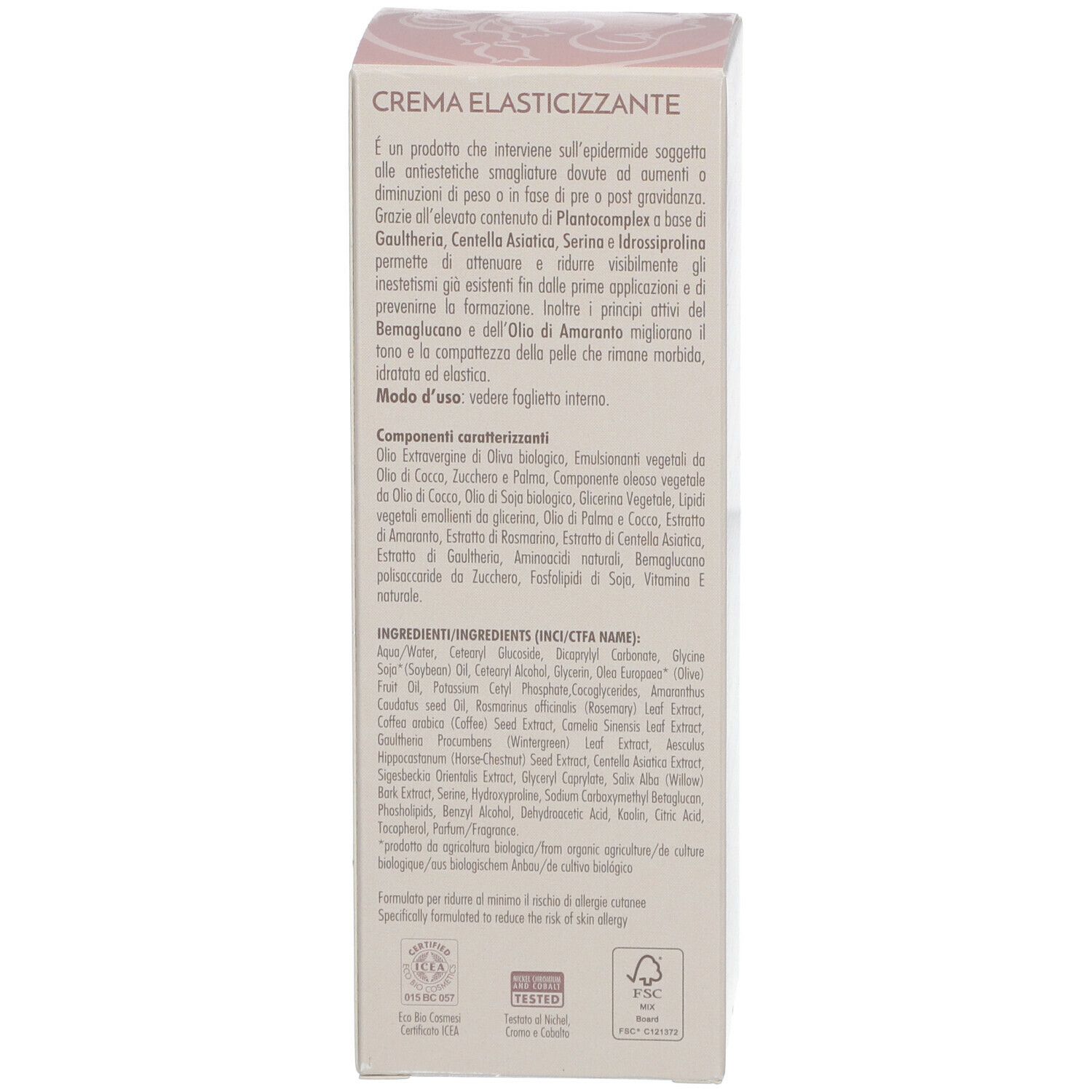 BEMA bio Crème Anti-vergetures