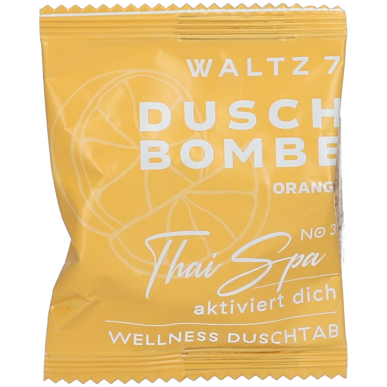 WALTZ 7 Wellness-Duschbombe Orange