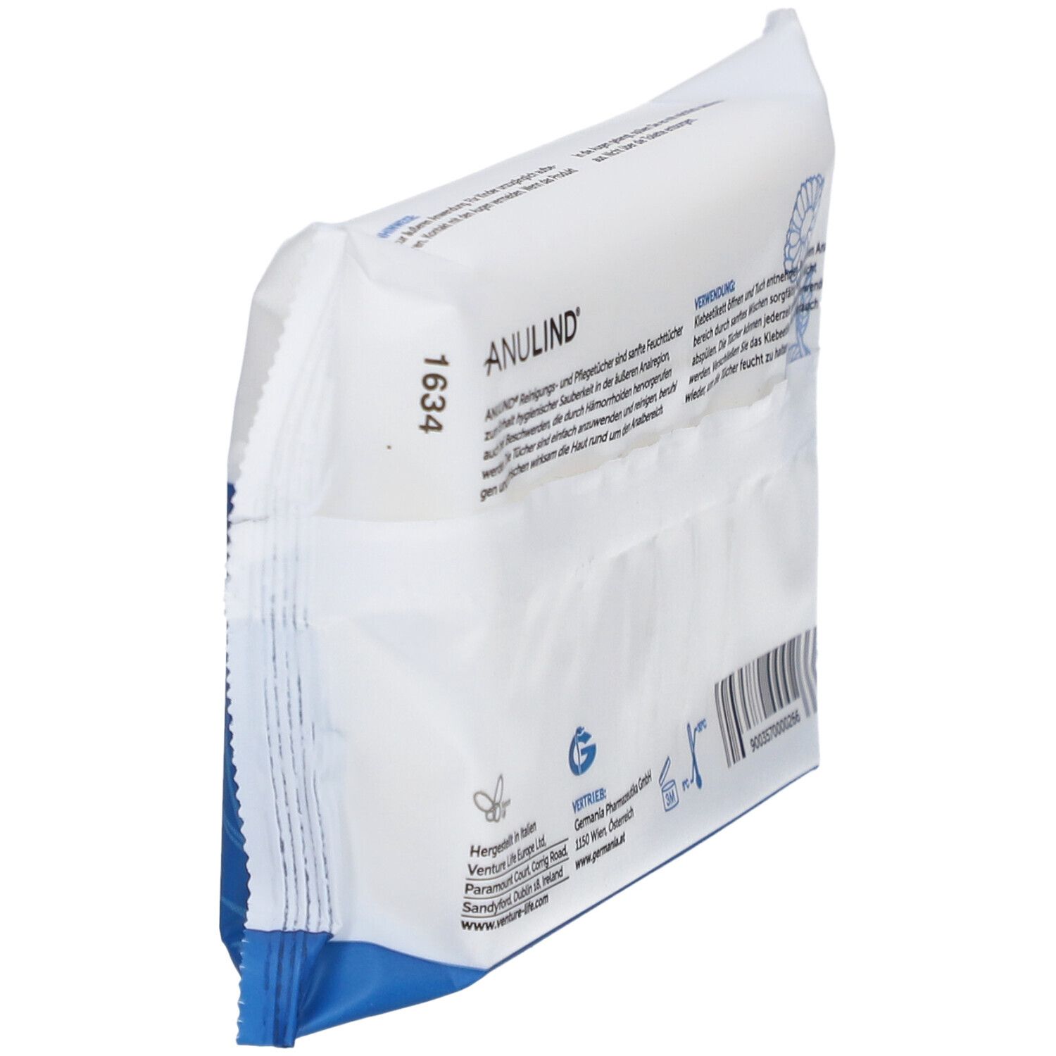 ANULIND® Lingettes nettoyantes et de soins