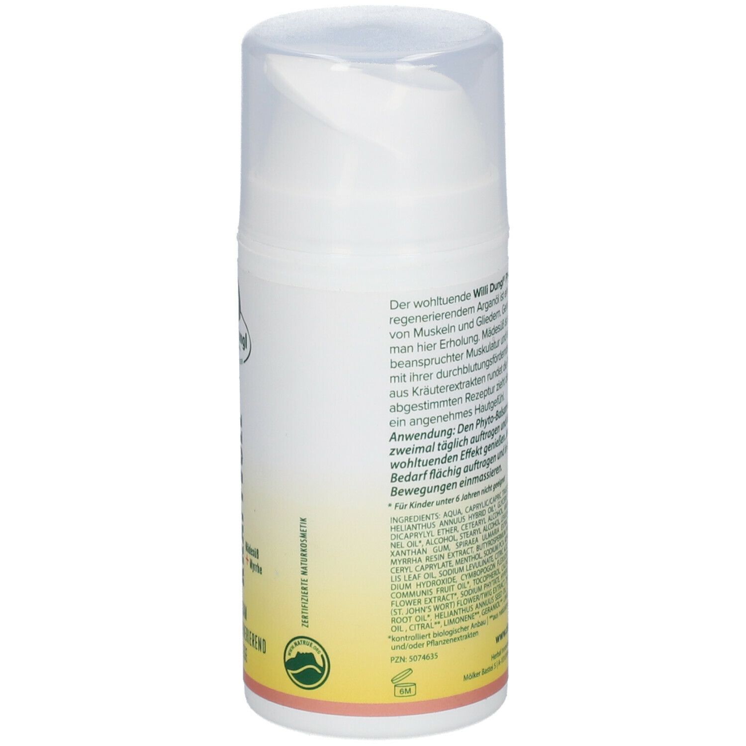 Willi Dungl BLEIB KRAFTVOLL Phyto-Balsam