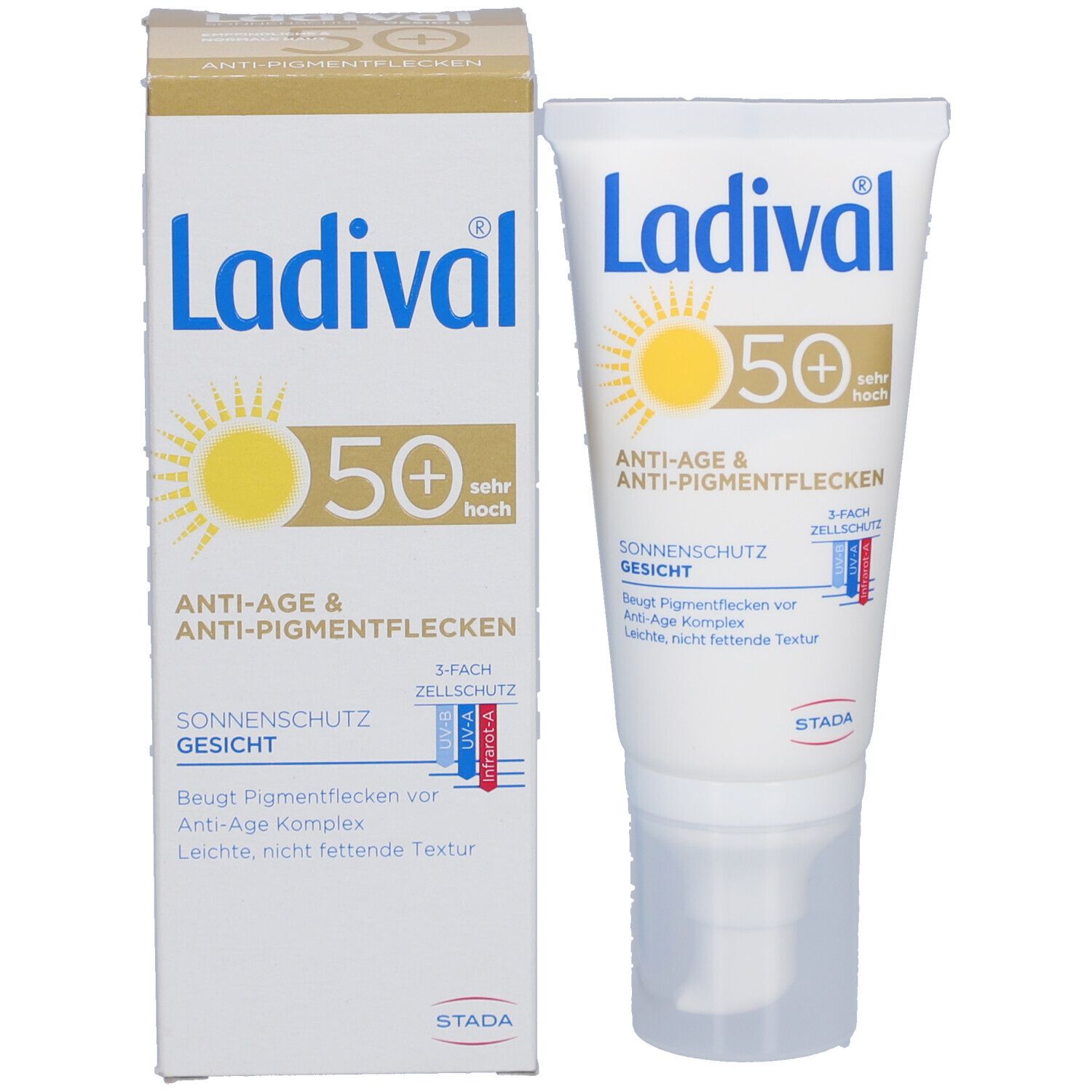 Ladival Sonnenschutz Gesicht LSF 50+ Anti-Age & Anti-Pigmentflecken
