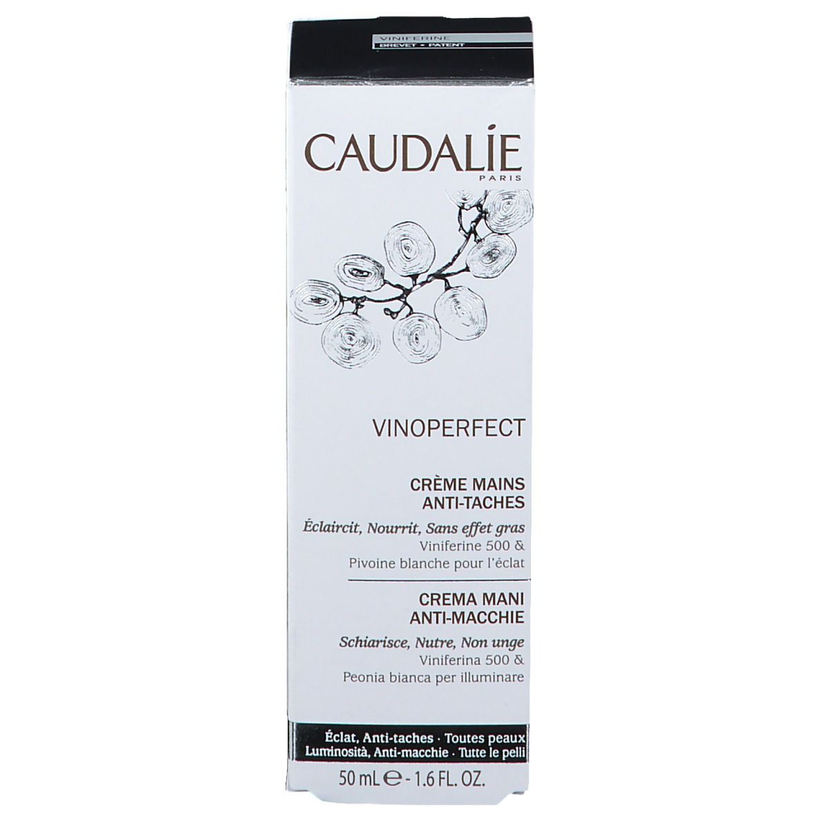 CAUDALIE Vinoperfect Handcreme gegen Pigmentstörungen