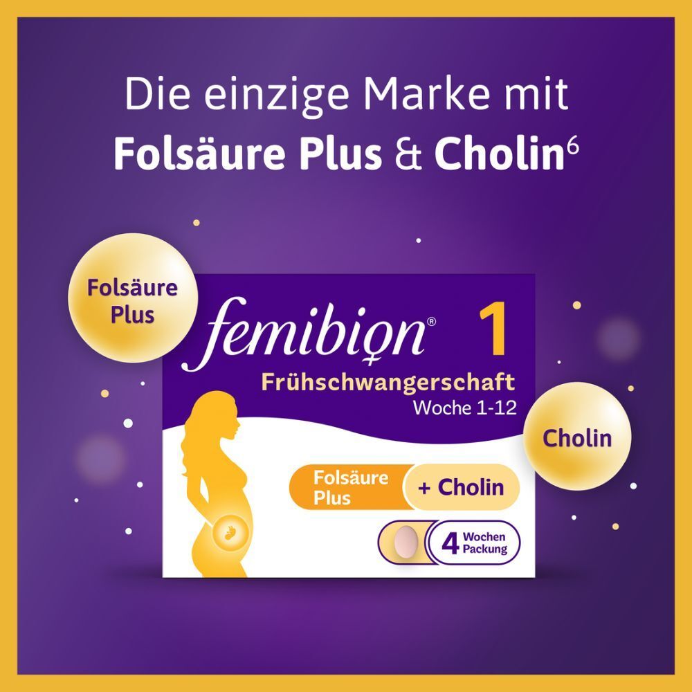 Femibion® 1 Frühschwangerschaft