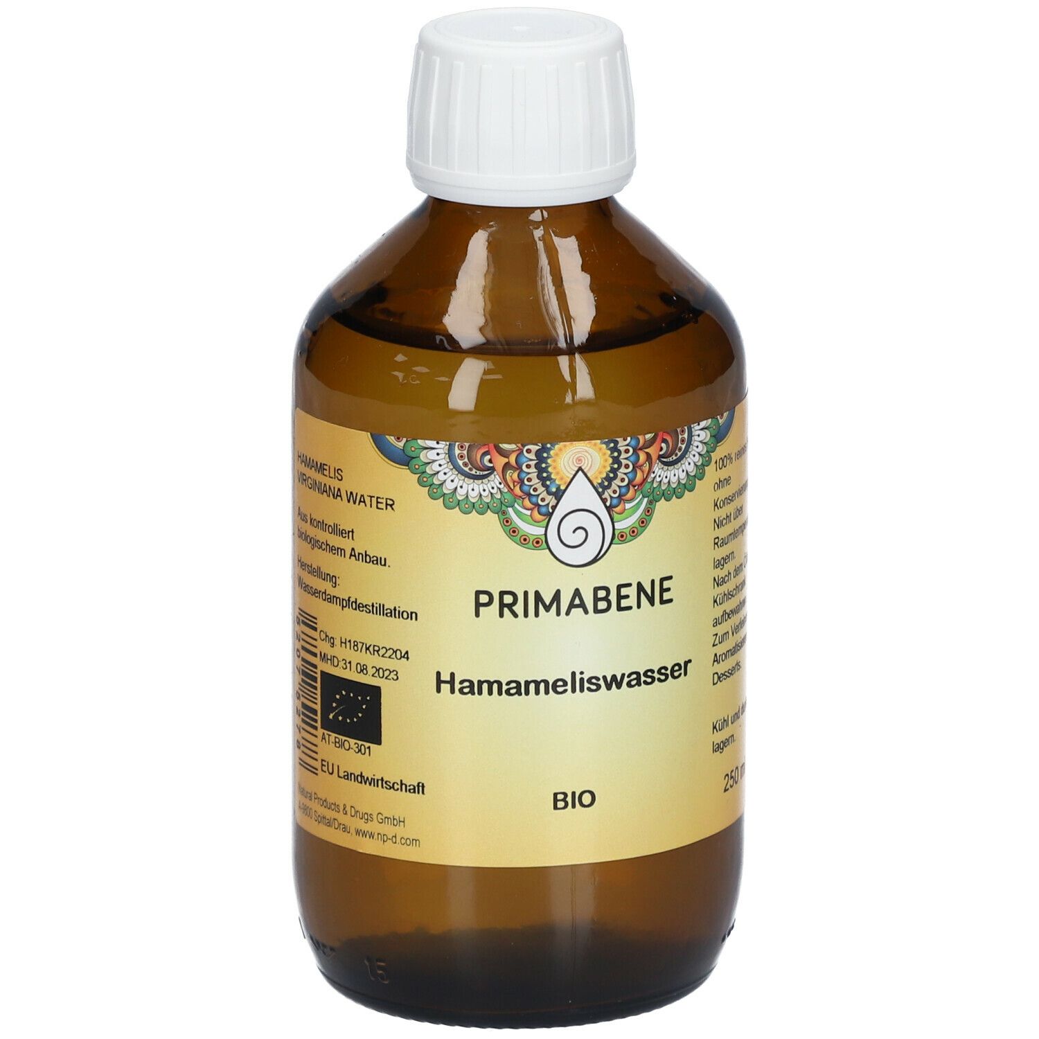 PRIMABENE Eau d'hamamelis bio