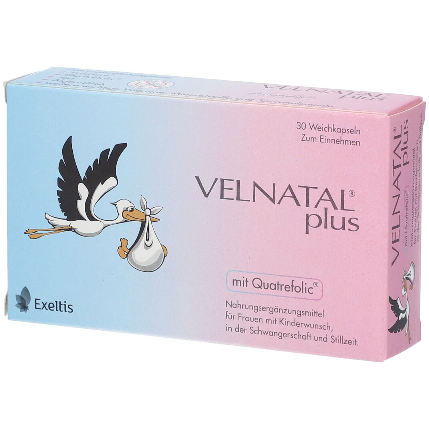 VELNATAL® plus avec Quatrefolic®