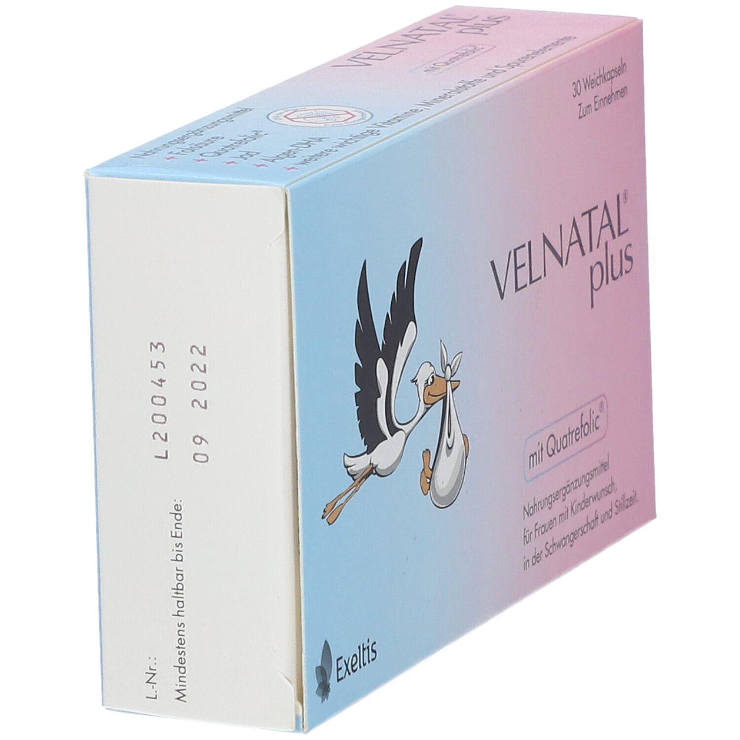 VELNATAL® plus avec Quatrefolic®