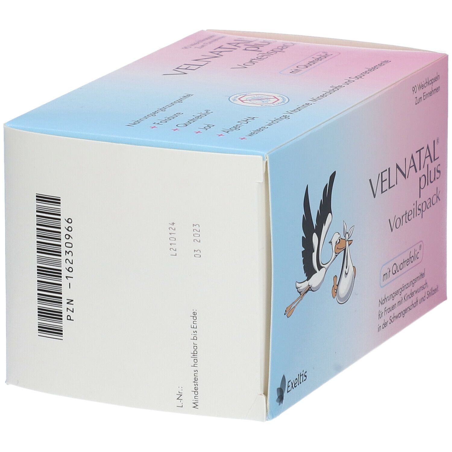 VELNATAL® plus mit Quatrefolic®